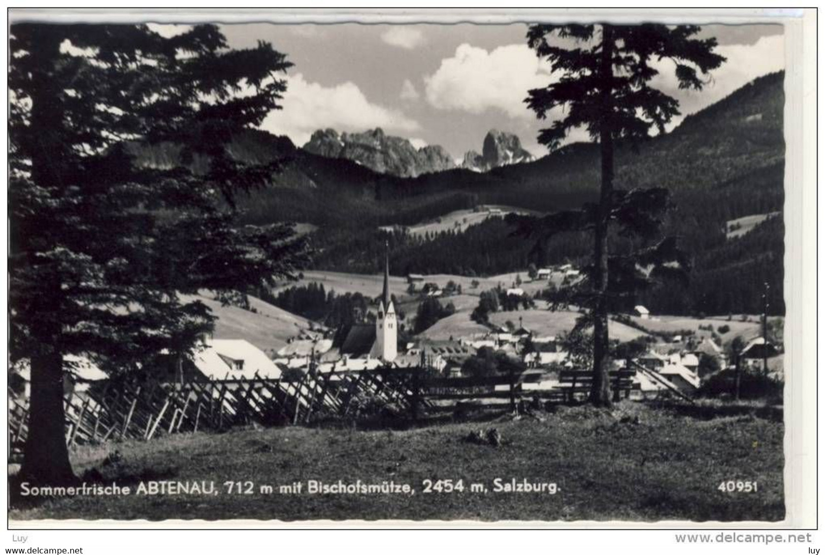 ABTENAU Mit Bischofsmütze     1963 - Abtenau