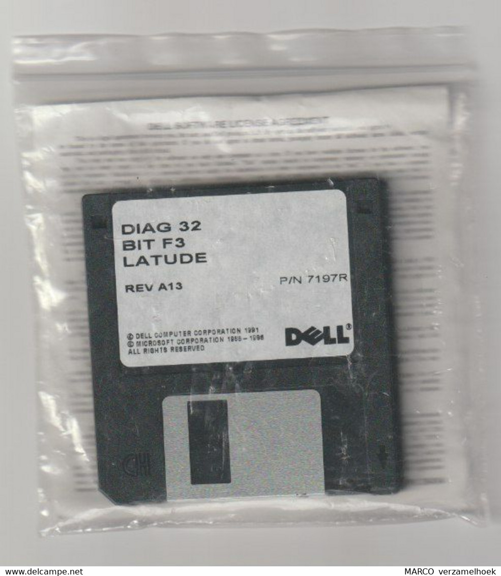 Computer Kit Floppy-disk DELL Microsoft Corporation 1996 - 3.5 Disks