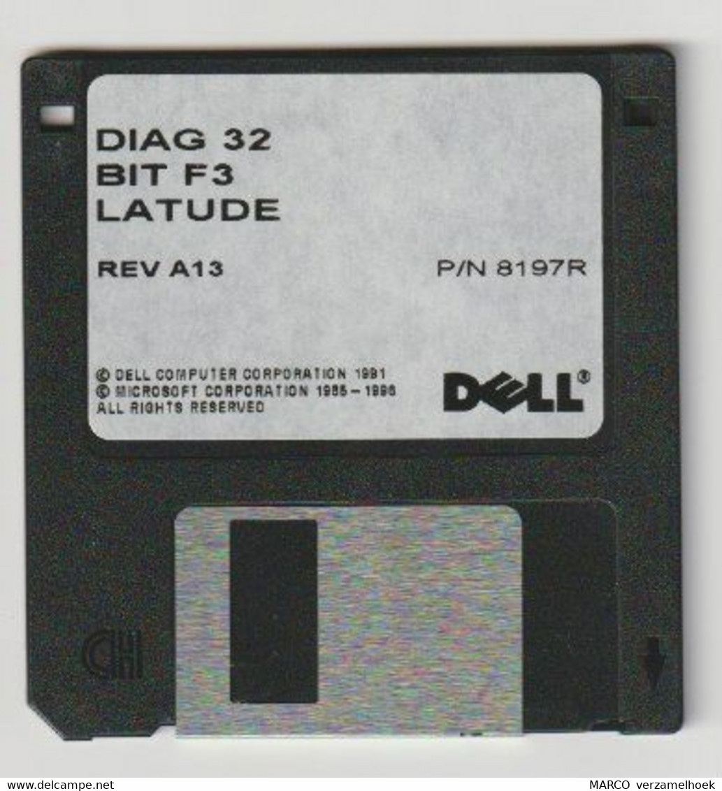 Computer Kit Floppy-disk DELL Microsoft Corporation 1996 - Dischetti 3.5