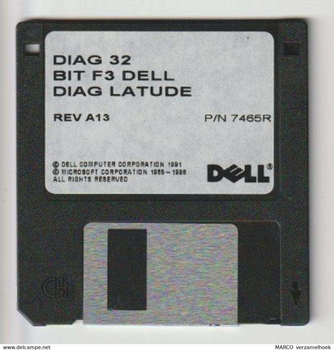 computer kit floppy-disk DELL microsoft corporation 1996