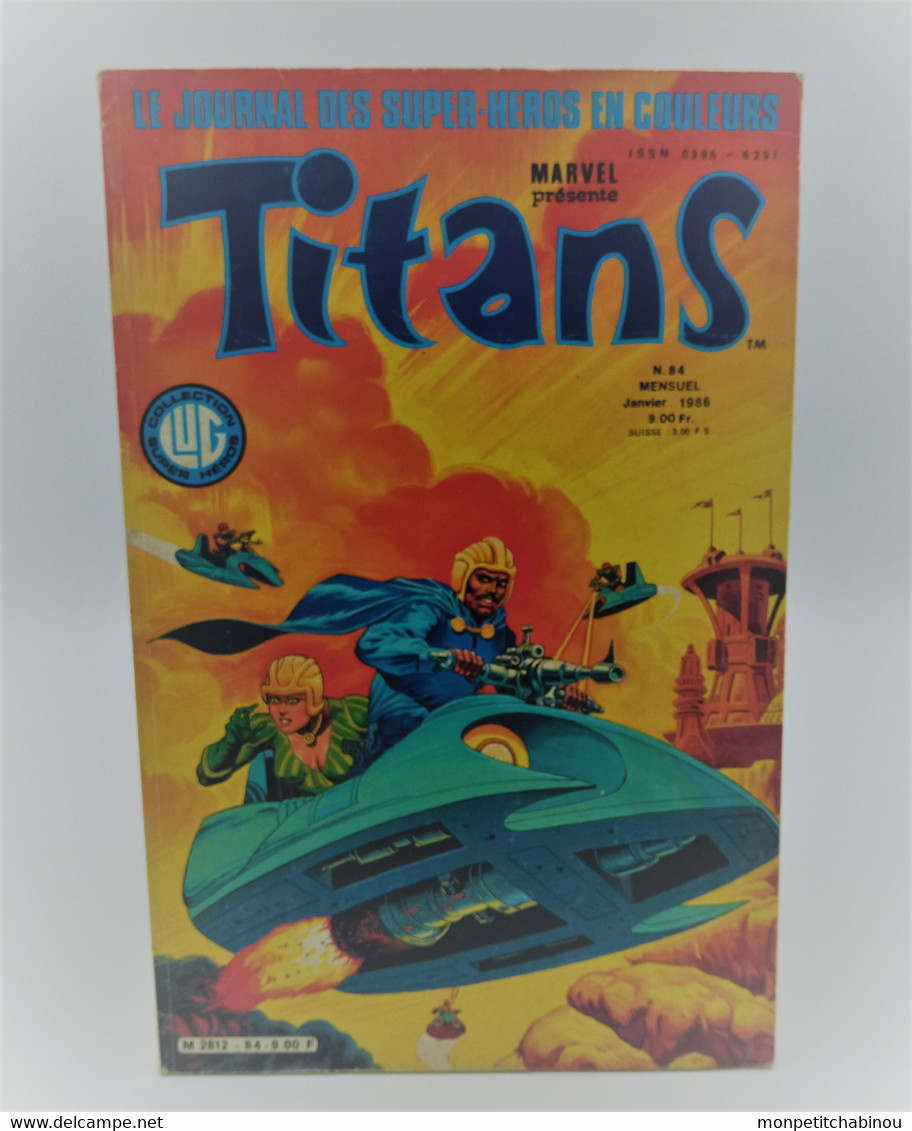 Comic TITANS N°84 (Janvier 1986) - Titans