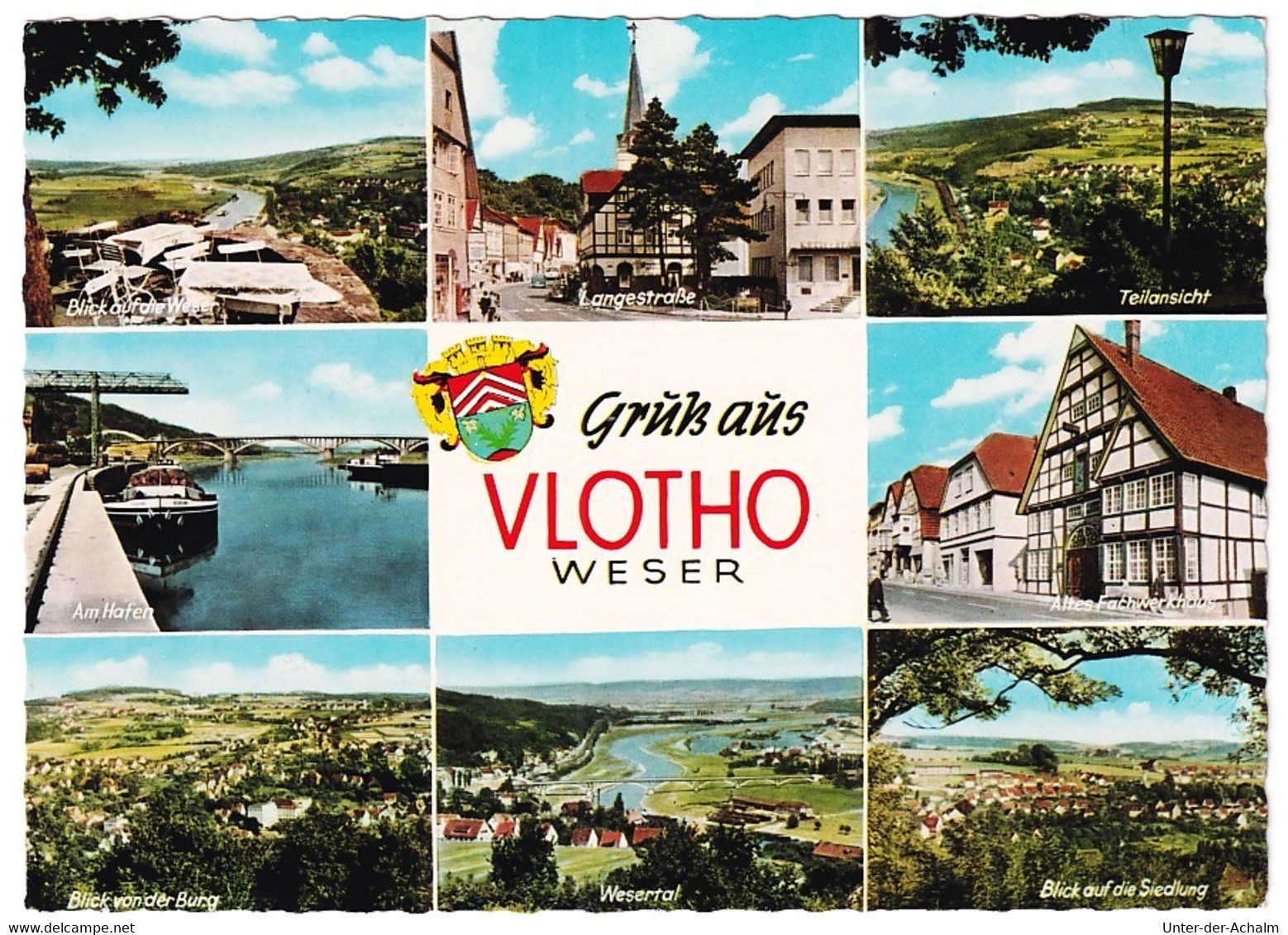 Vlotho An Der Weser - 8 Ansichten - Vlotho