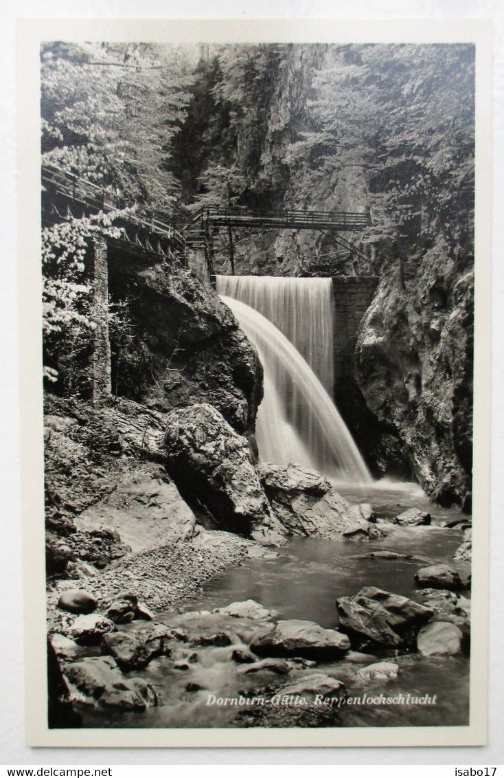 4368 Dornbirn - Gütle AK Rappenlockschlucht Ungelaufen - Dornbirn