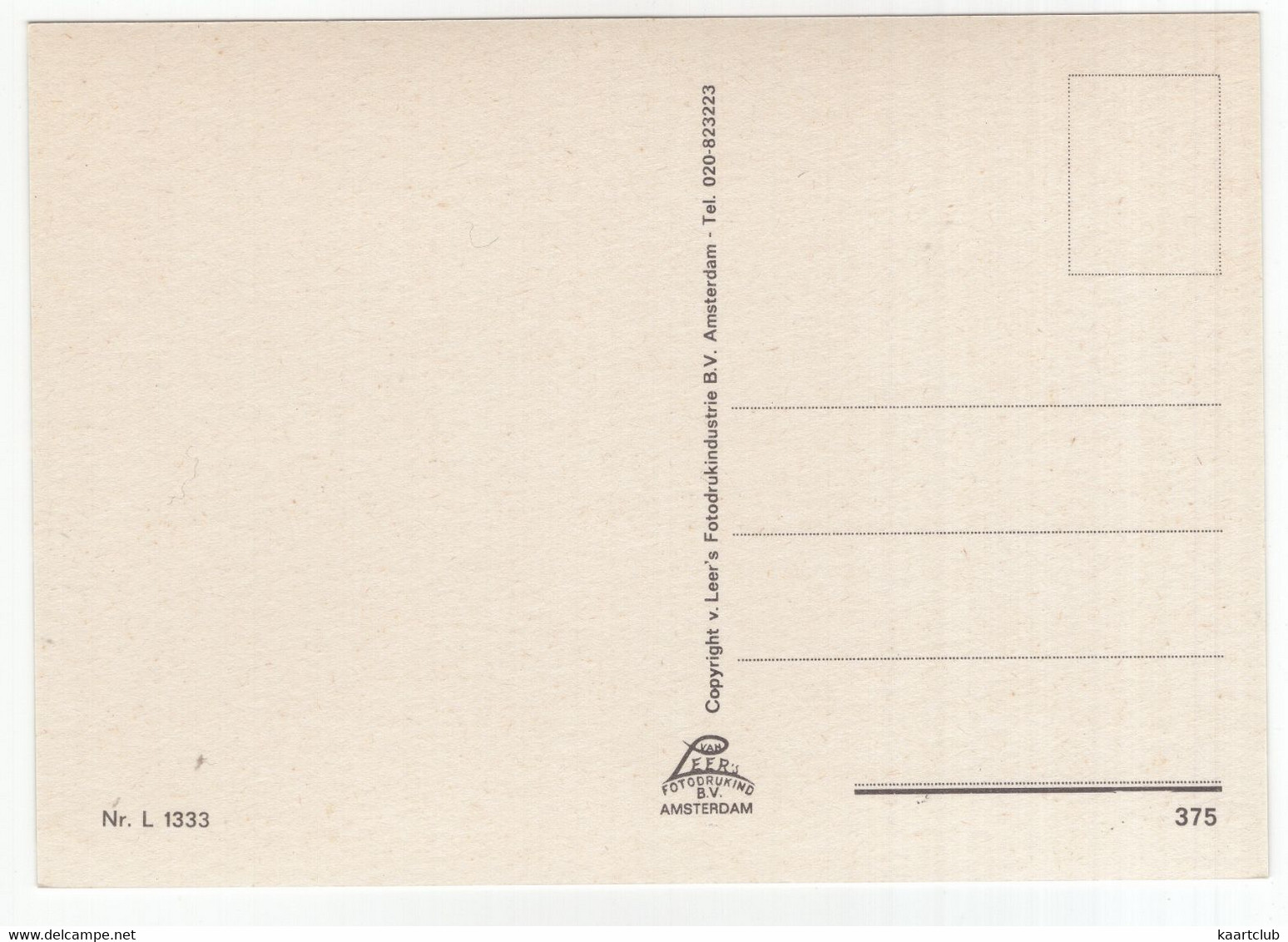 Nijverdal - Raadhuis - (Nederland) - Nr.  L 1333 - Nijverdal