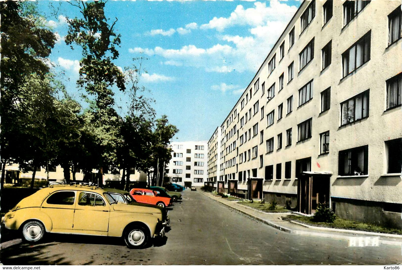 Carrières Sous Poissy * Le Domaine De Ronseray * Cité Quartier * Automobile Voiture Ancienne - Carrieres Sous Poissy