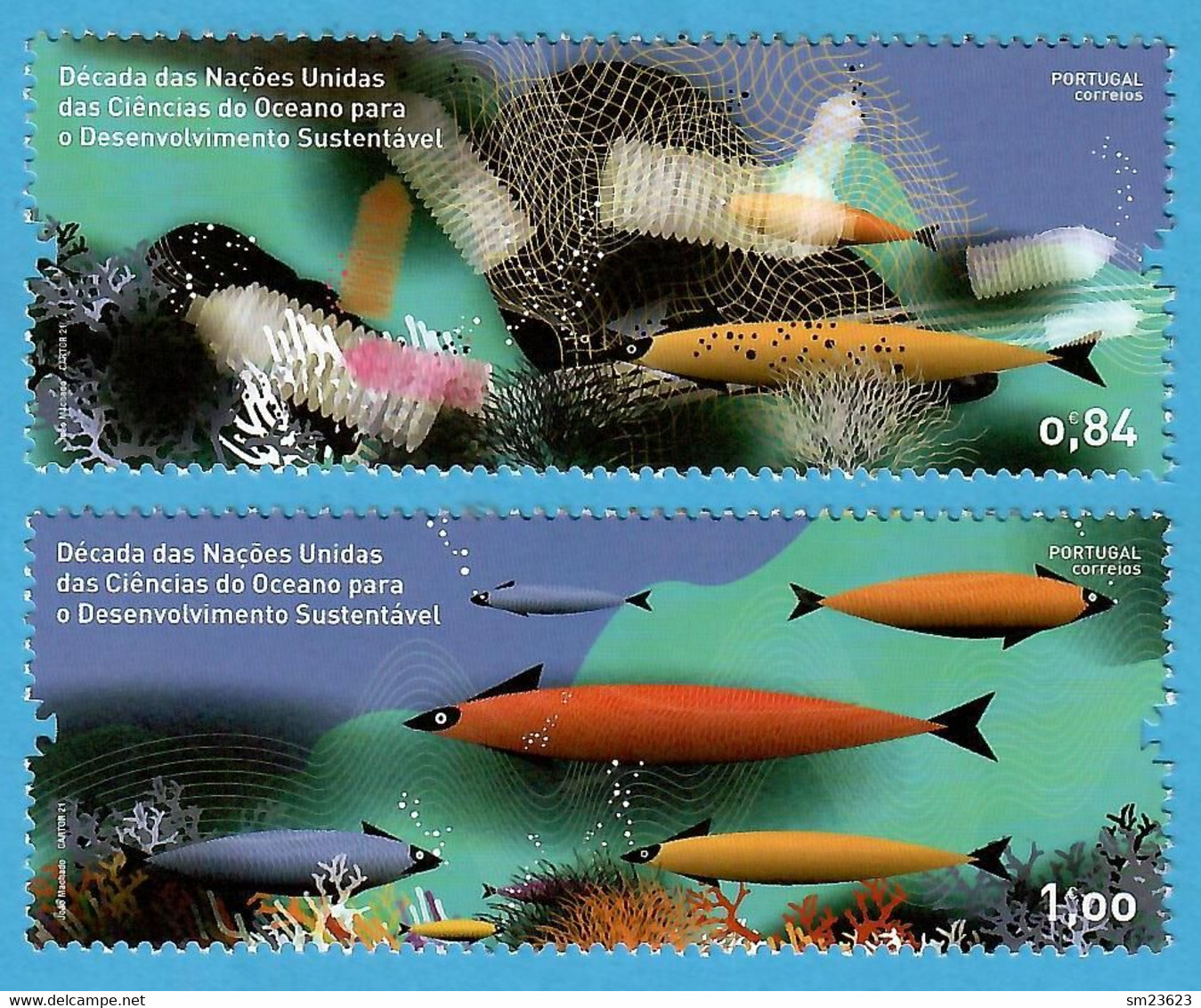 Portugal 26.08.21,Década Das Nacöes Unidas Das Ciéncias Do Oceano Para O Desenvolvimento - Postfrisch / MNH / (**) - Unused Stamps