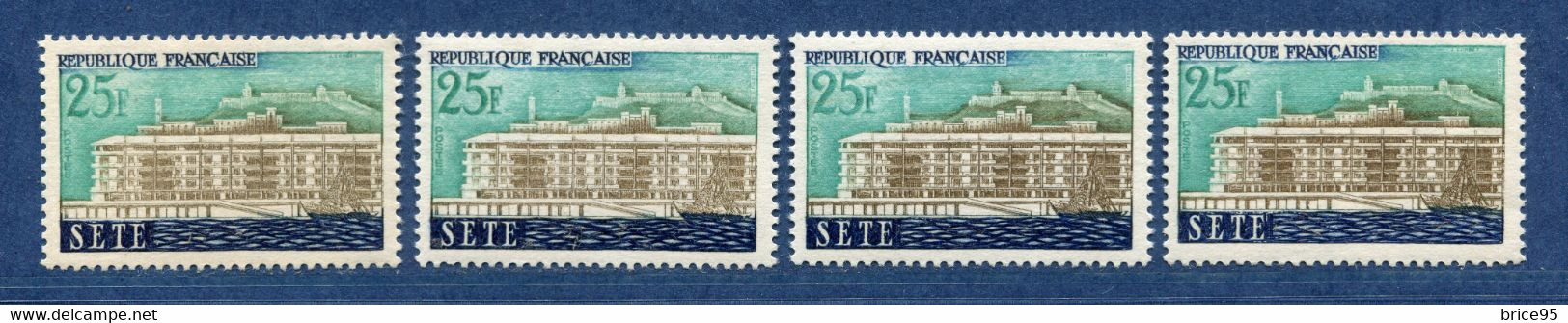 ⭐ France - Variété - YT N° 1155 - Couleurs - Pétouille - Neuf Sans Charnière - 1958 ⭐ - Neufs
