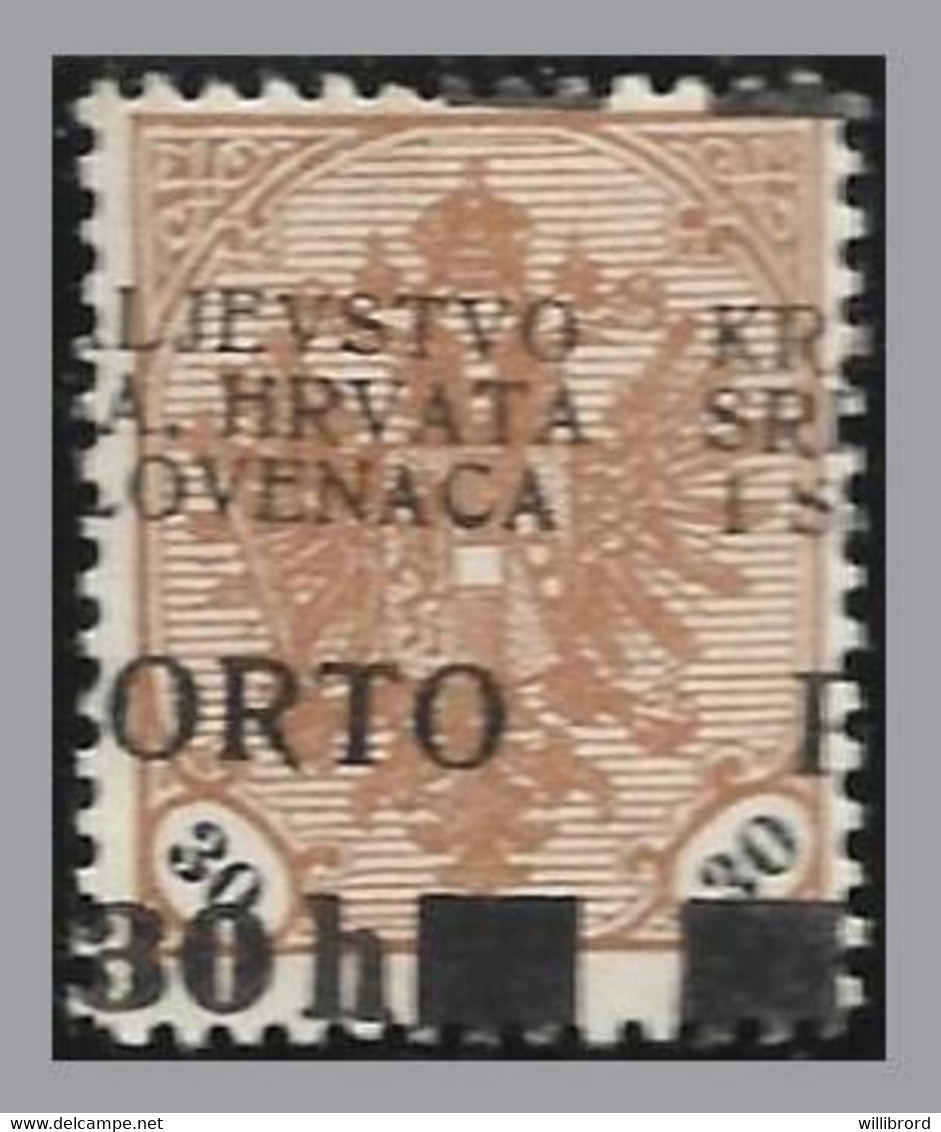 BOSNIA - OVERPRINT SHIFTS On 1900-1904 Regular Issue Overprinted-Surcharged In 1919 By Yugoslavia (9) For Use In Bosnia - Bosnia Herzegovina
