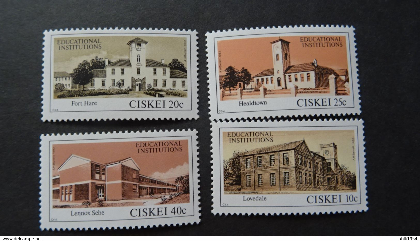 1983 Yv 43-46 MNH C59 - Ciskei