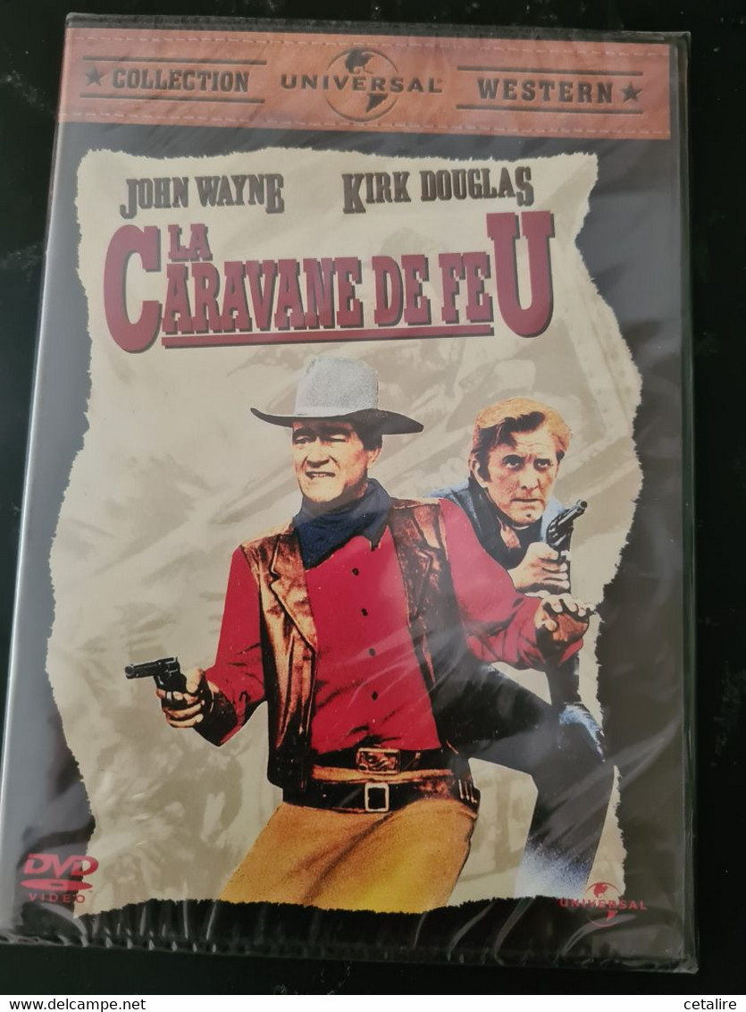 La Caravande Feu John Wayne Kirk Douglas +++NEUF+++ - Western/ Cowboy