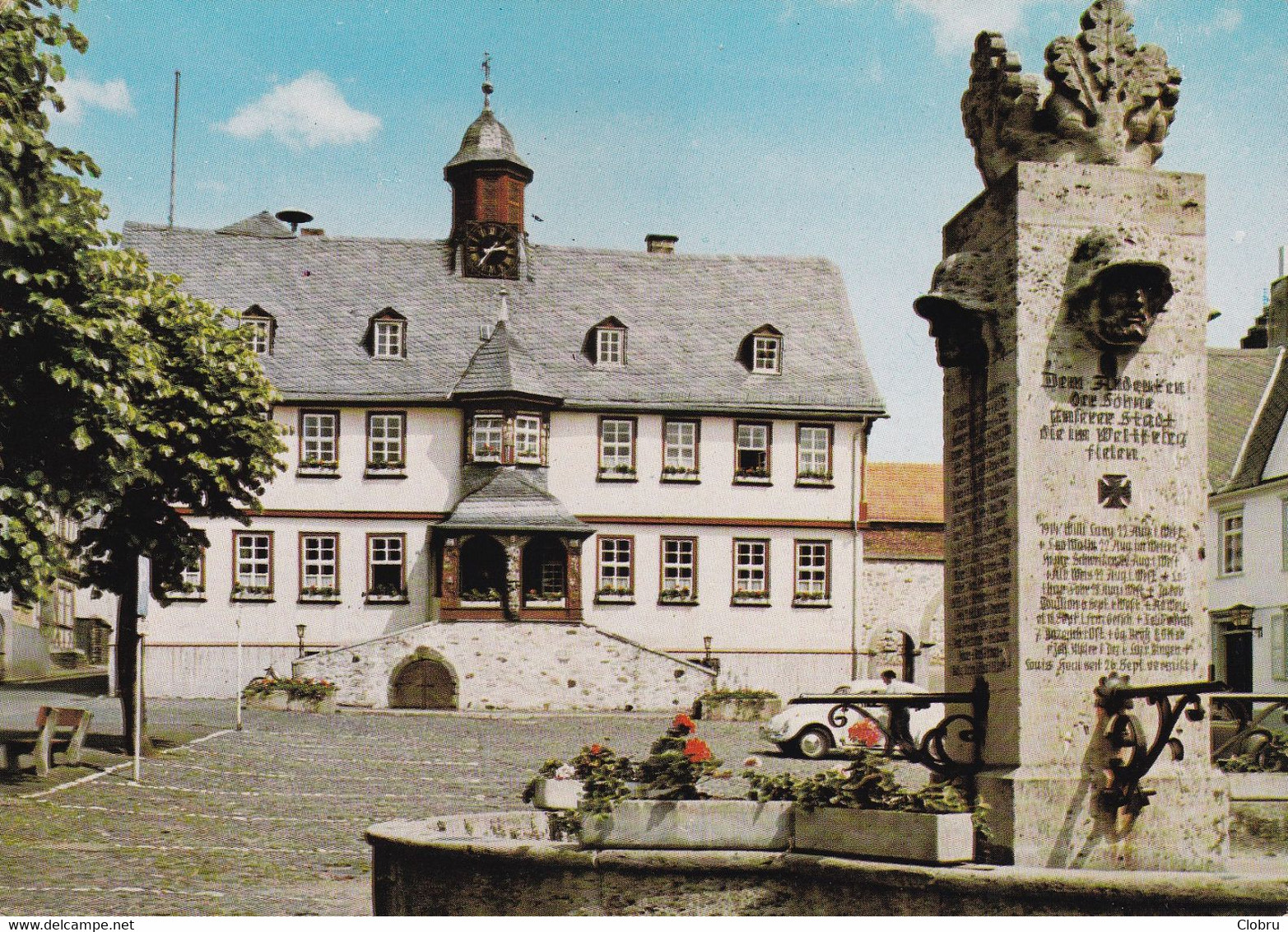 Hadamar Im Westerwald, Untermarkt Mit Rathaus - Hadamar