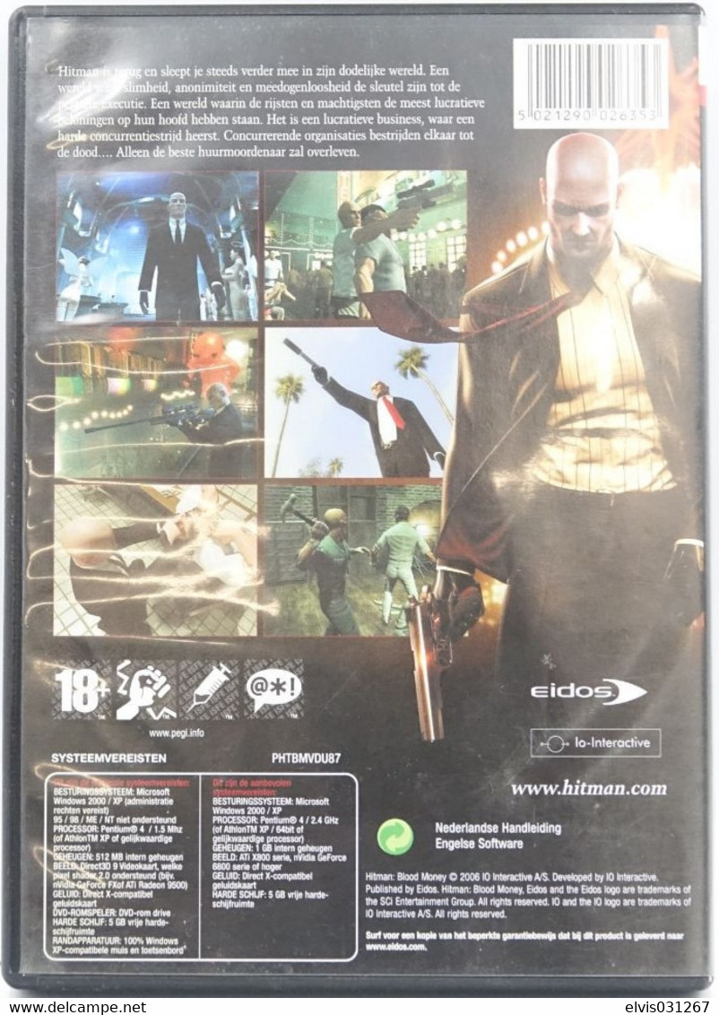 PERSONAL COMPUTER PC GAME : HITMAN BLOOD MONEY - LO INTERACTIVE - Giochi PC