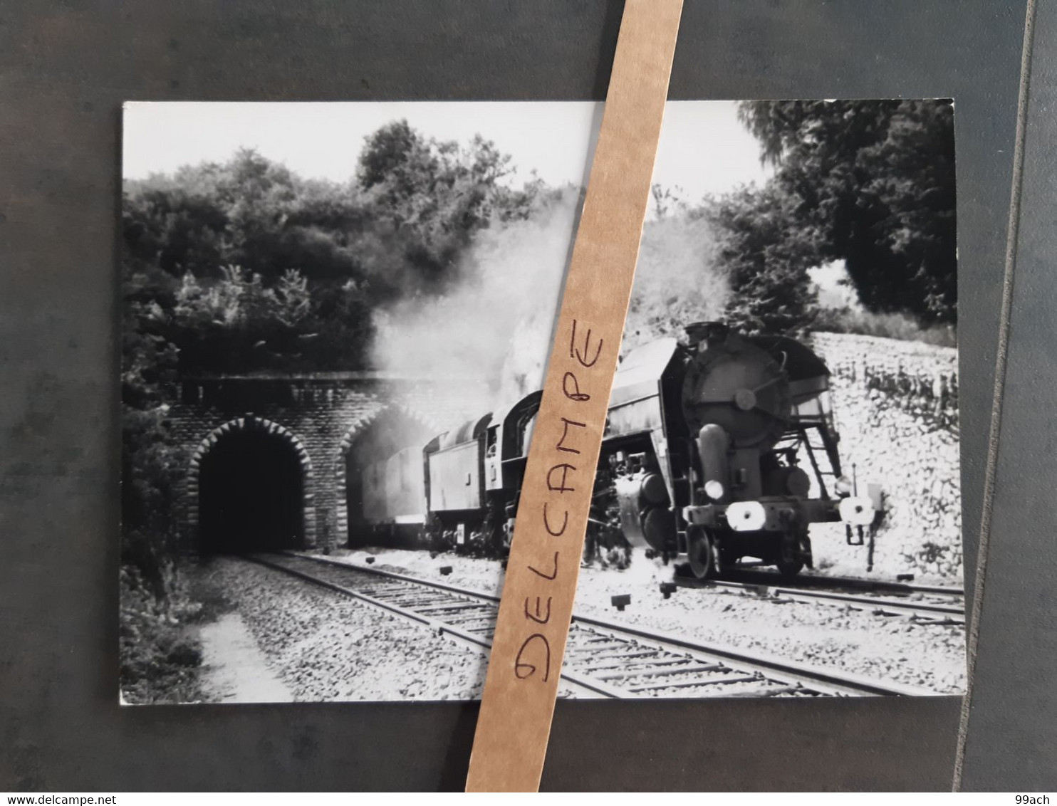 SNCF : Photo Originale M DAHLSTROM 12,5 X 18 Cm : 141 R à MONTRICHARD (41) En Mai 1973 - Trenes