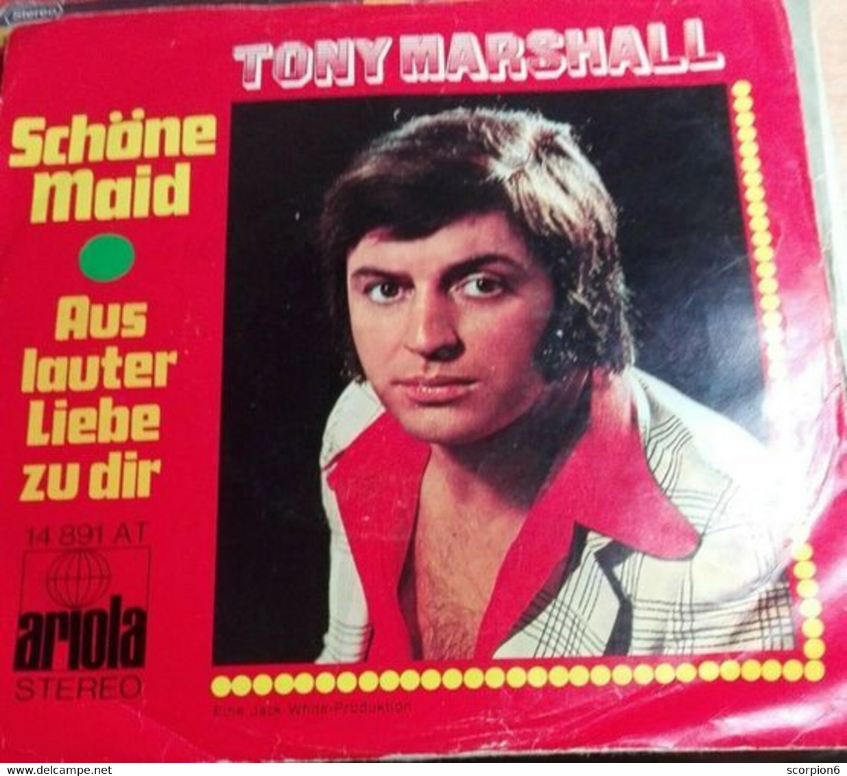 7" Single - Tony Marshall - Schöne Maid - Otros - Canción Alemana