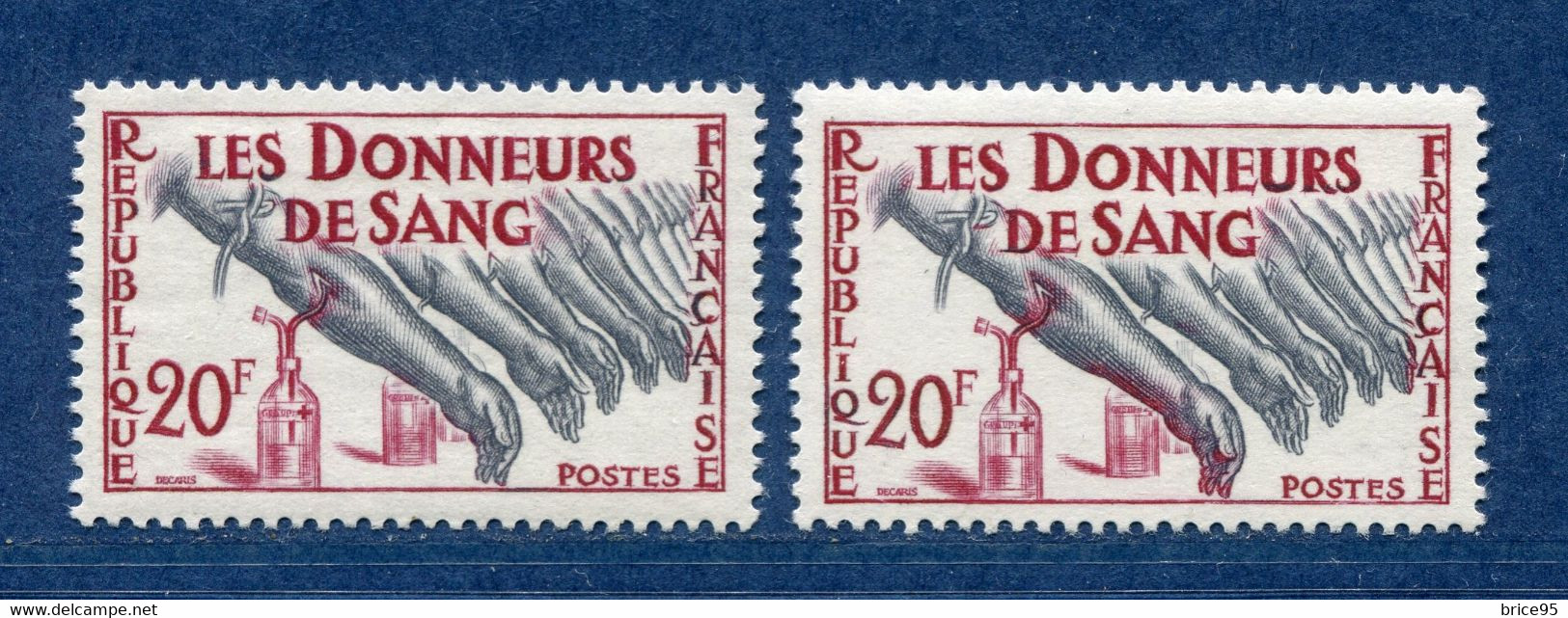 ⭐ France - Variété - YT N° 1220 - Couleurs - Pétouille - Neuf Sans Charnière - 1959 ⭐ - Neufs