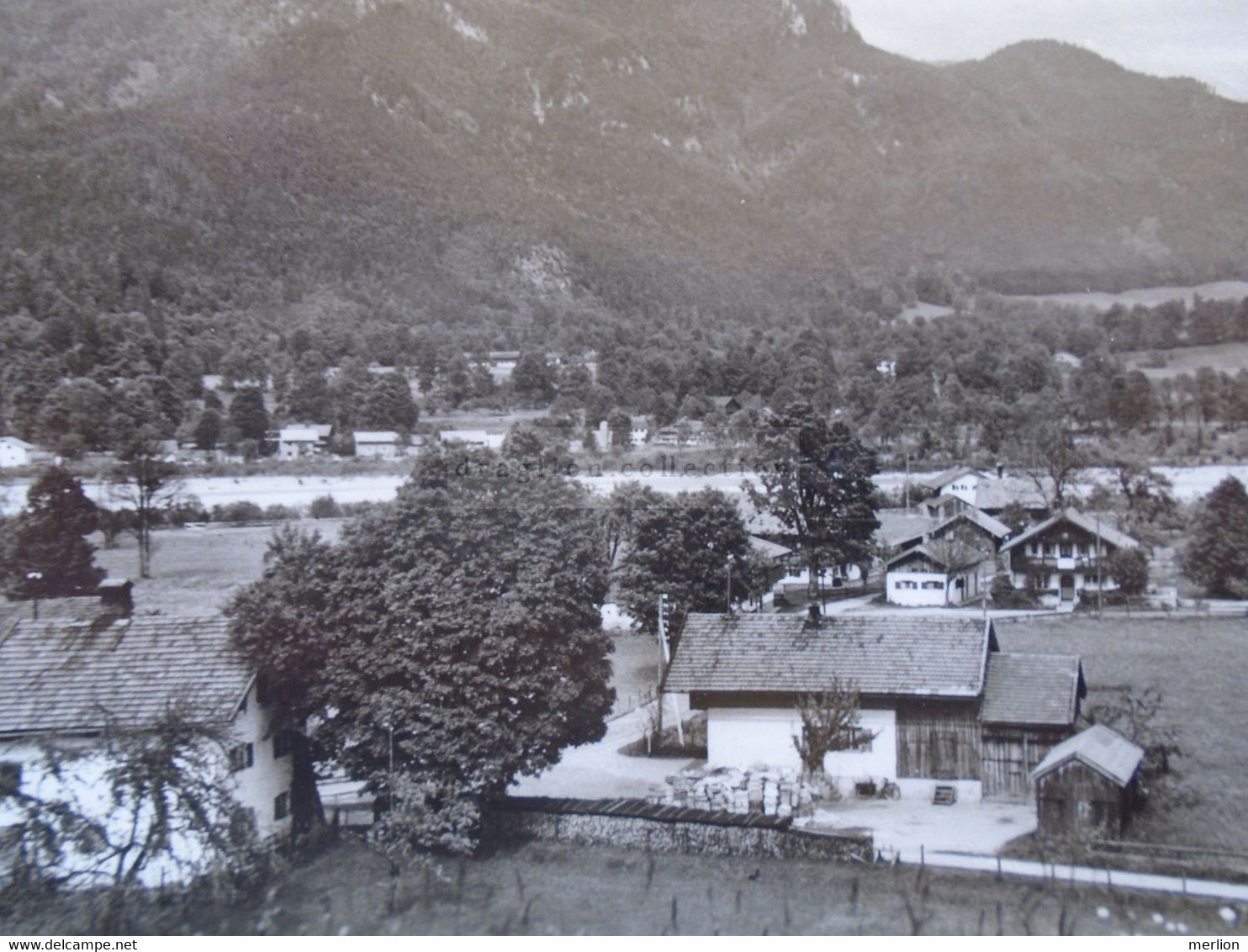 D183179  Bayern -  Lenggries Mit Antoniuskapelle In Wegscheid  Mit Geierstein - Lenggries