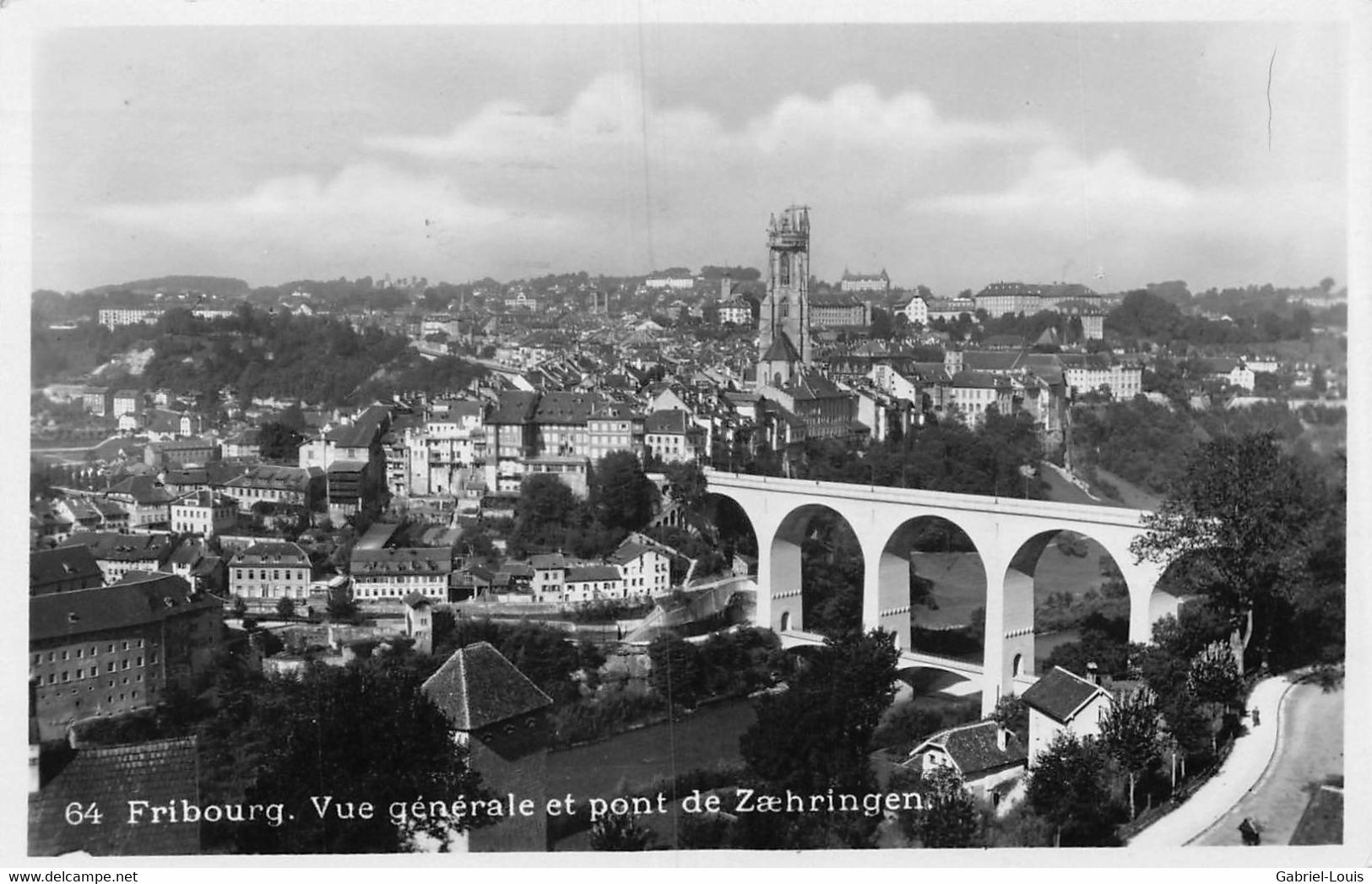 Fribourg Pont De Zaeringen - 1931 - Fribourg