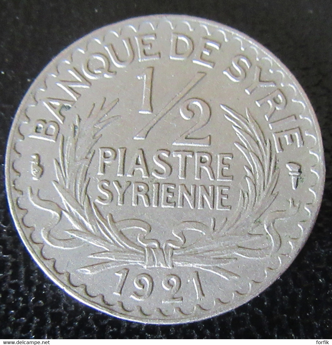 Syrie - Monnaie 1/2 Piastre 1921 - SUP - Syria