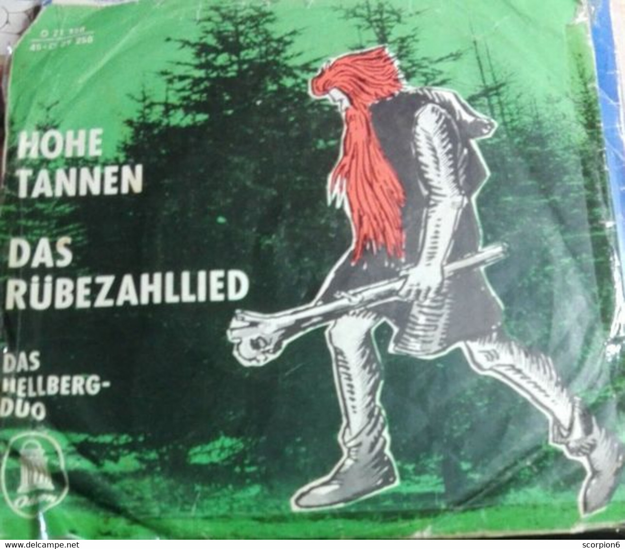 7" Single - Das Hellberg-Duo ?– Hohe Tannen (Das Rübezahllied) - Autres - Musique Allemande