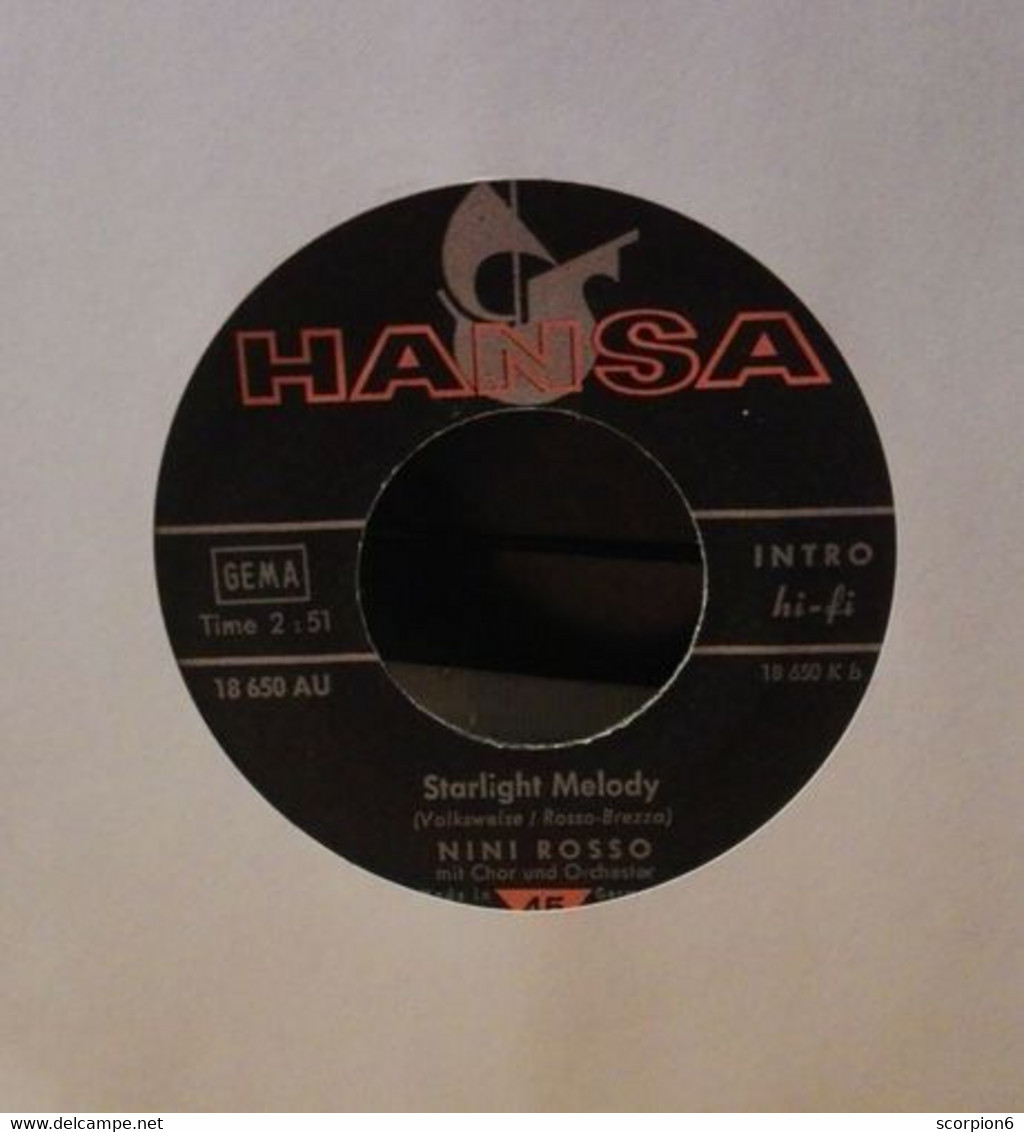 7" Single - Nini Rosso - Schlafe, Mein Prinzchen, Schlaf Ein - Other - German Music