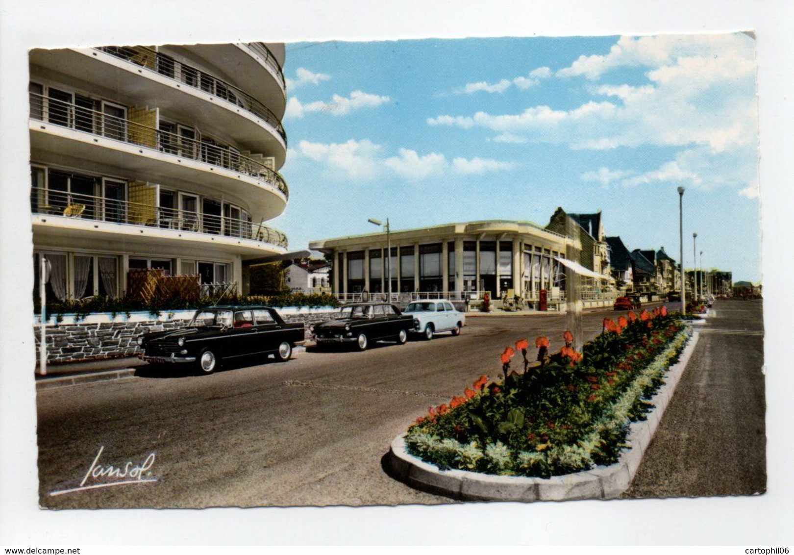 - CPSM LA BAULE-LES-PINS (44) - Le Nouveau Boulevard, Le Hall Des Informations Et Le Constellation 1963 - - La Baule-Escoublac