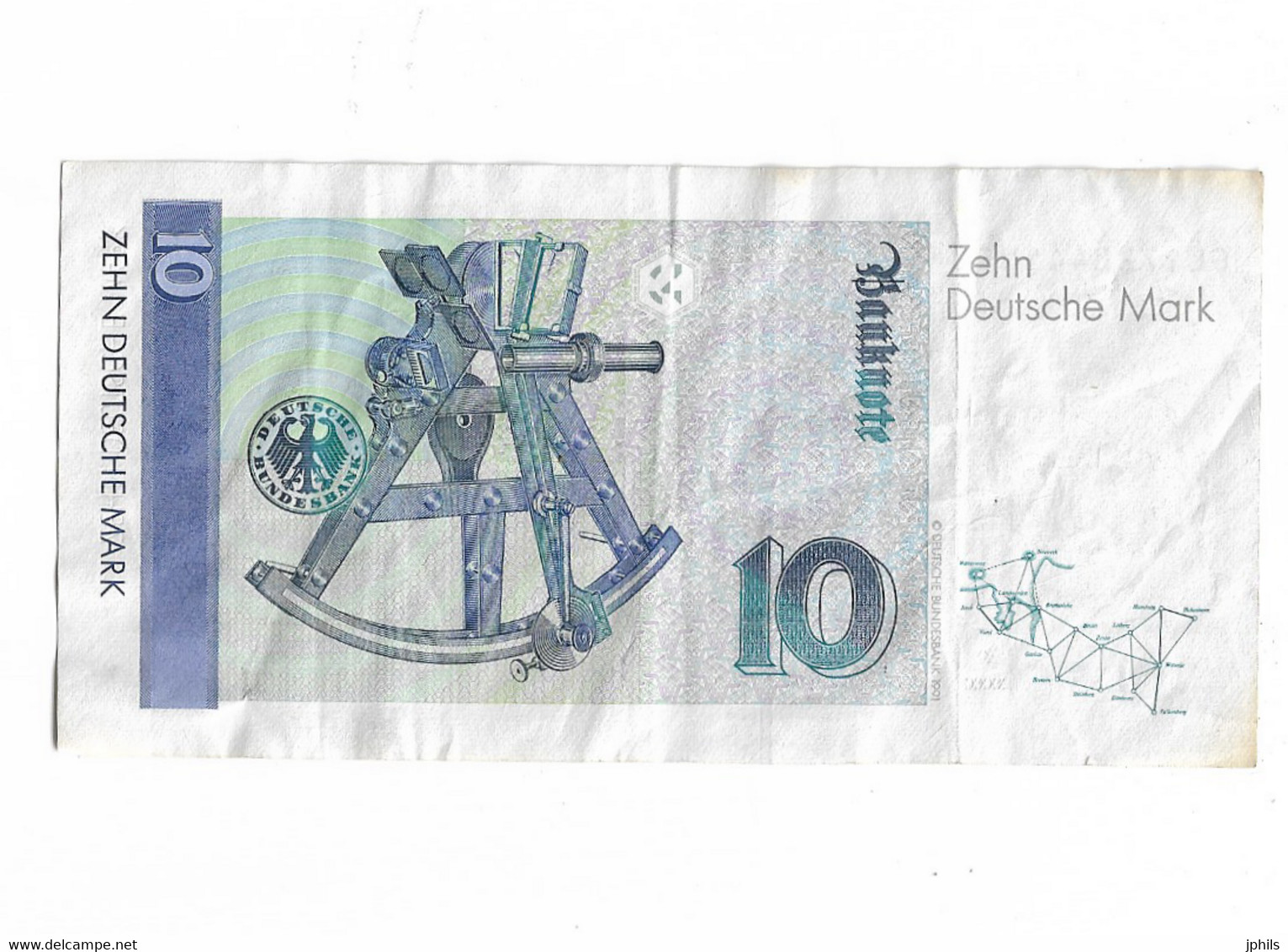 ALLEMAGNE 10 DEUTSCHE MARK - 10 DM