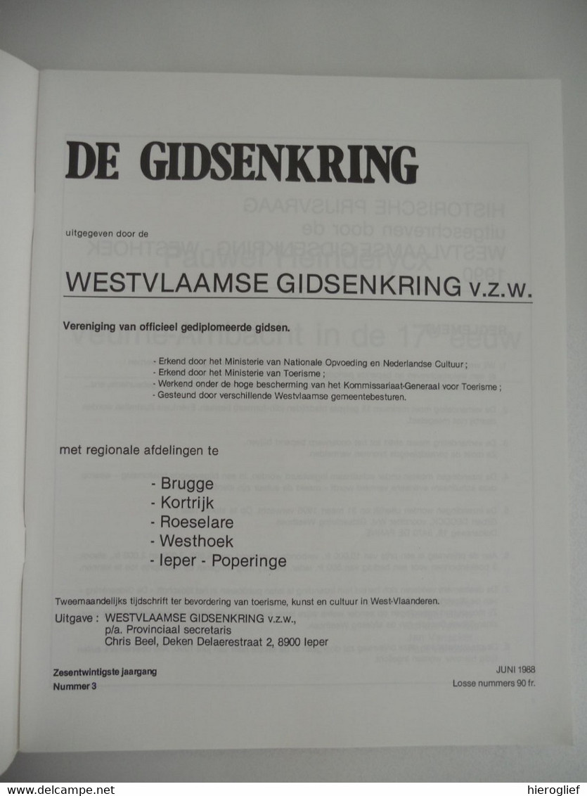 WESTHOEK Pauwel Heinderyck En Het Veurne Ambacht In De 17e Eeuw : Schepenfamilie / Kasselrij / Rederijkers / Bouwkunde - Histoire