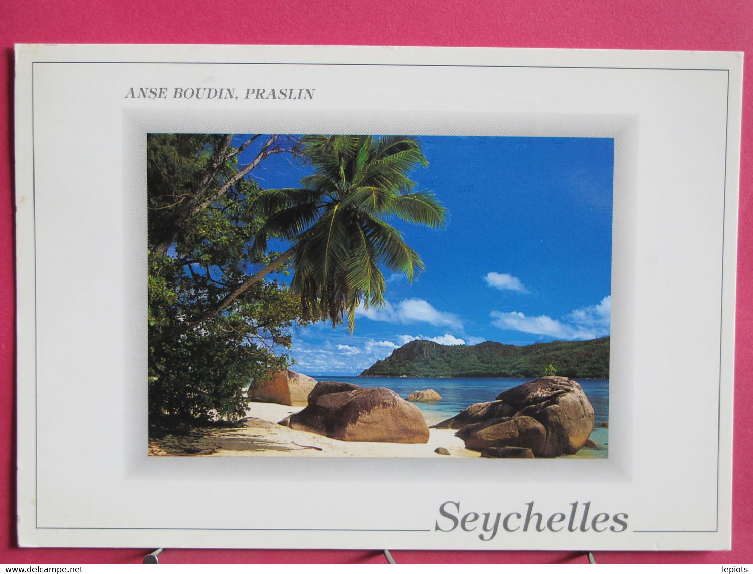 Visuel Pas Très Courant - Seychelles - Anse Boudin - Praslin - Joli Timbre - R/verso - Seychellen