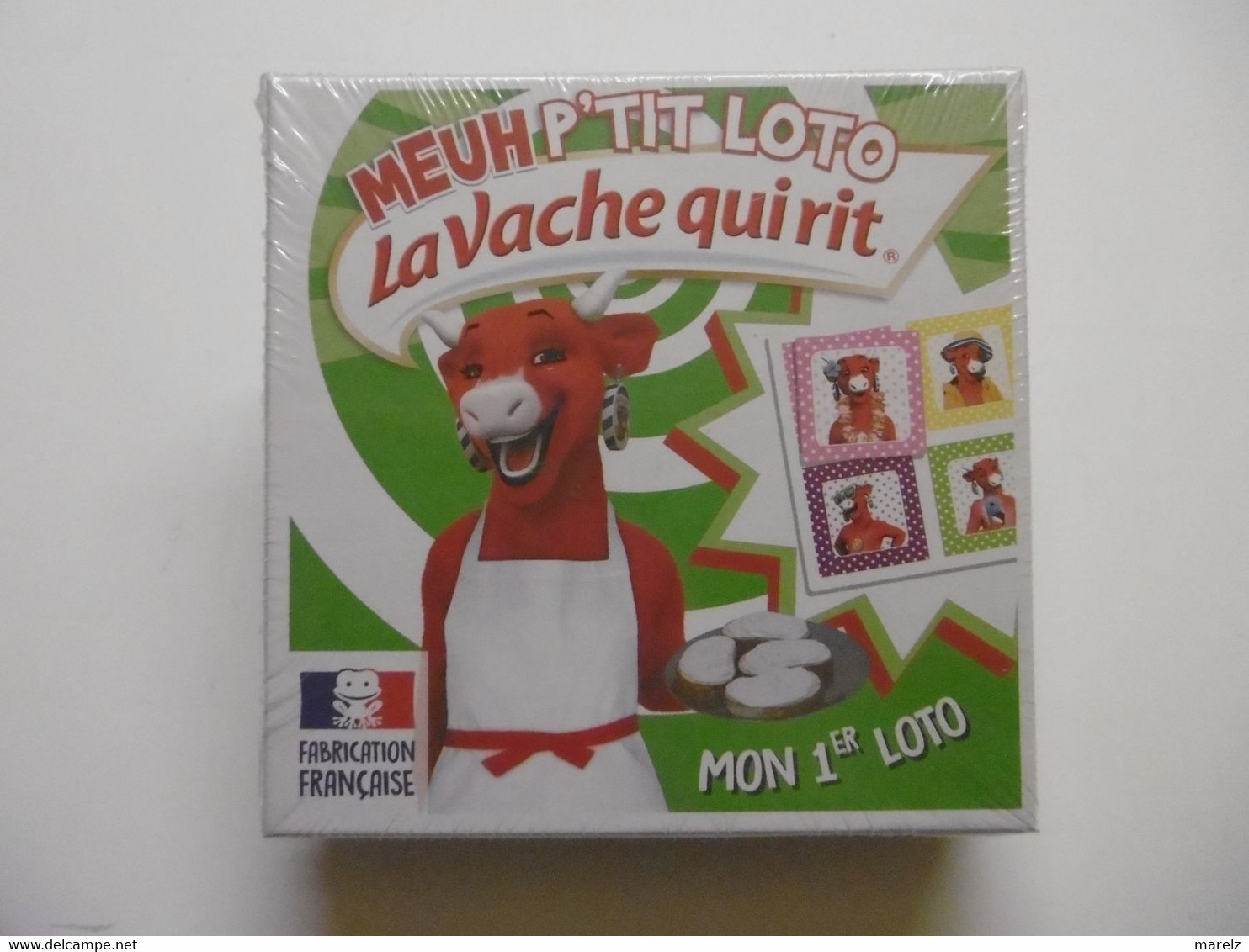 LA VACHE QUI RIT "MEUH P'TIT LOTO" Boite De Jeux LOTO Premier âge En 16 Cartes Et 4 Planches - Puzzle Games