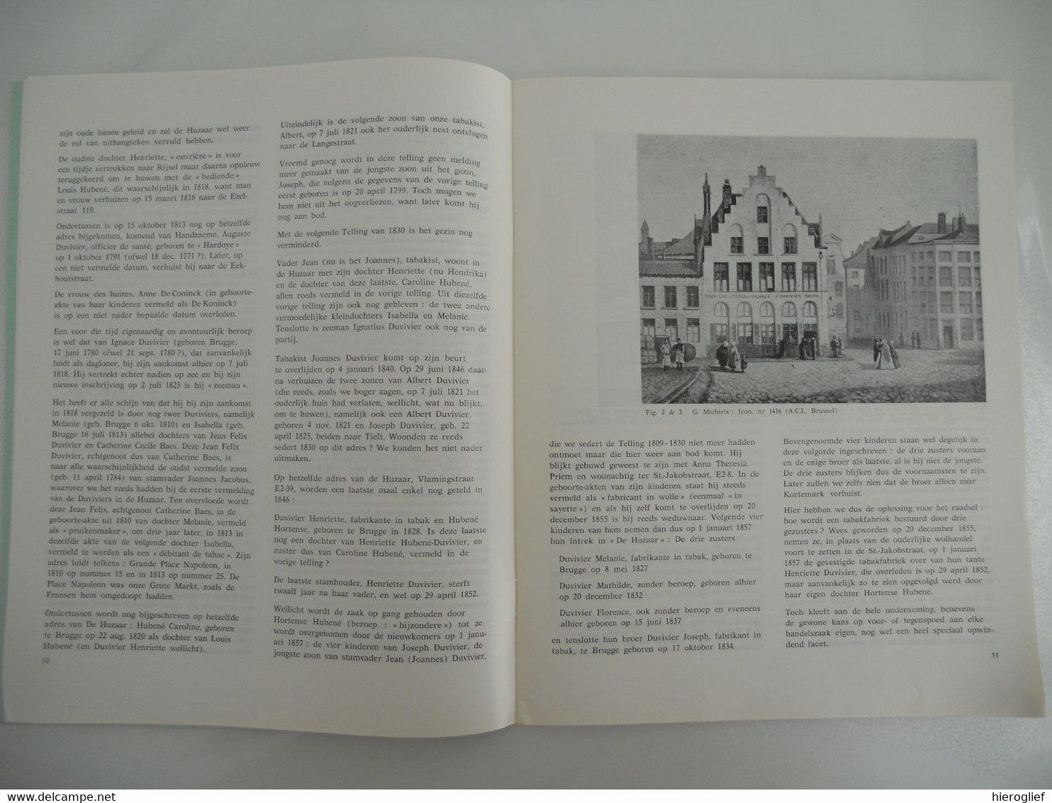 Uit 't Brugse Buurschap Van BERTJE En HUZAAR Door H. Demarest Brugge 't Beertje Van De Loge Poortersloge - Histoire