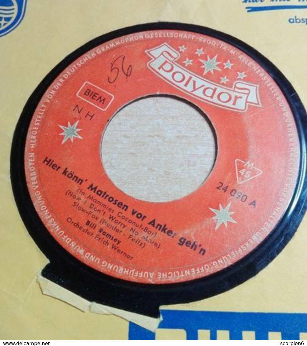 7" Single - Bill Ramsey - Hier Könn' Matrosen Vor Anker Geh'n - Other - German Music