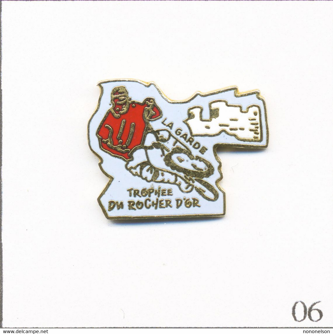 Pin's Sport - Cyclisme / Trophée Du Rocher D’Or à La Garde (83) - Version Pantalon Bleu. Non Estampillé . EGF. T821-06 - Cyclisme