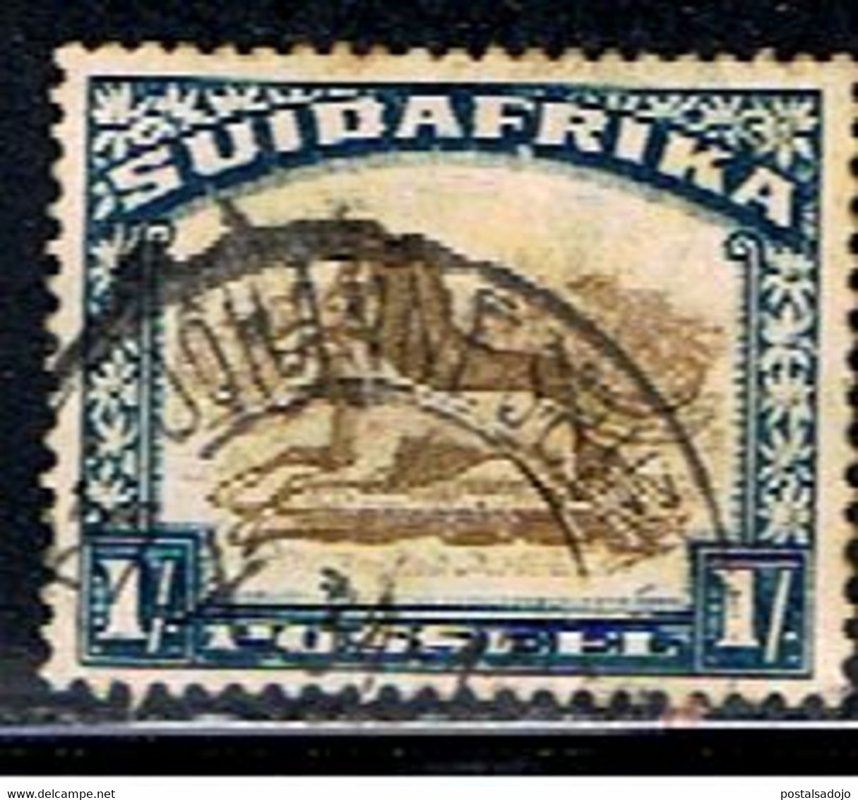 AFRIQUE DU SUD 188 // YVERT 27 // 1927-28 - Neue Republik (1886-1887)