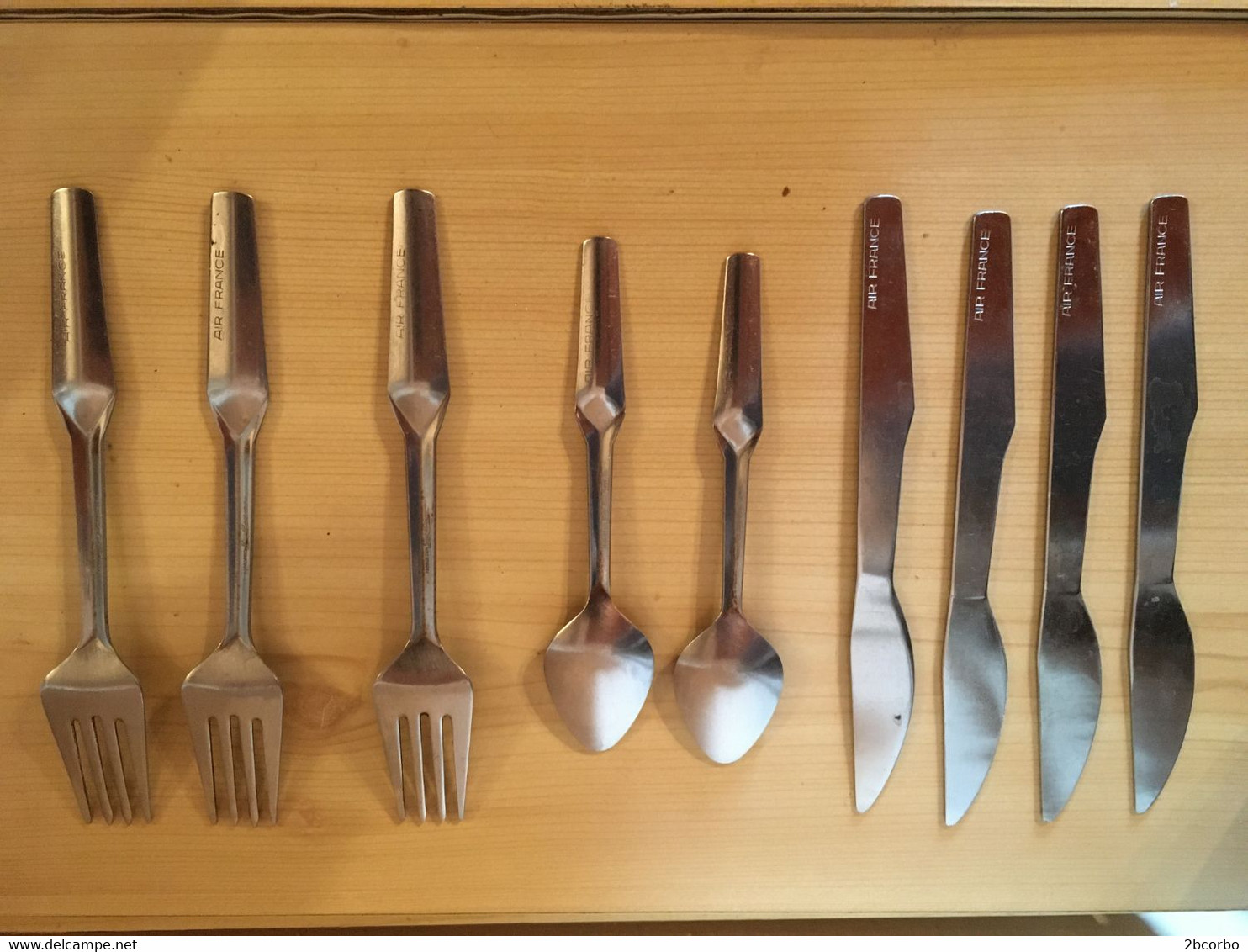 LOT DE 9 COUVERTS AIR FRANCE - Cutlery