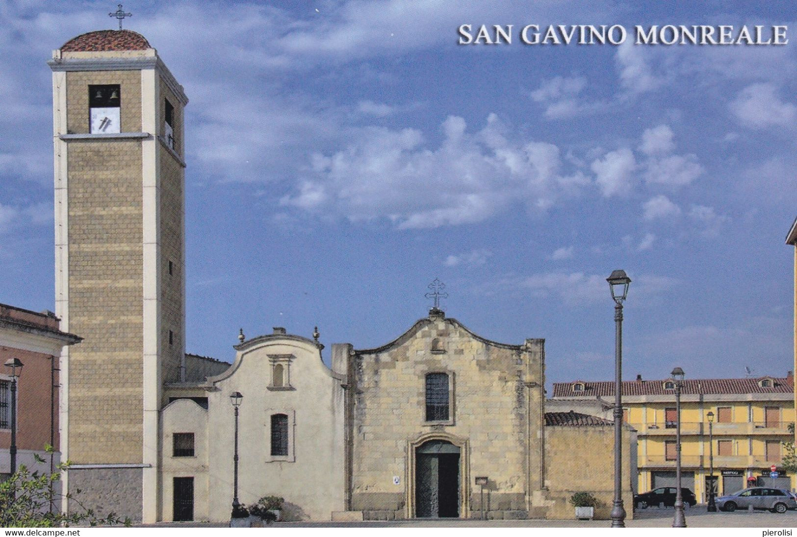 (QU197) - SAN GAVINO MONREALE (Sud Sardegna) - Chiesa Di Santa Chiara Vergine In Piazza Marconi - Cagliari