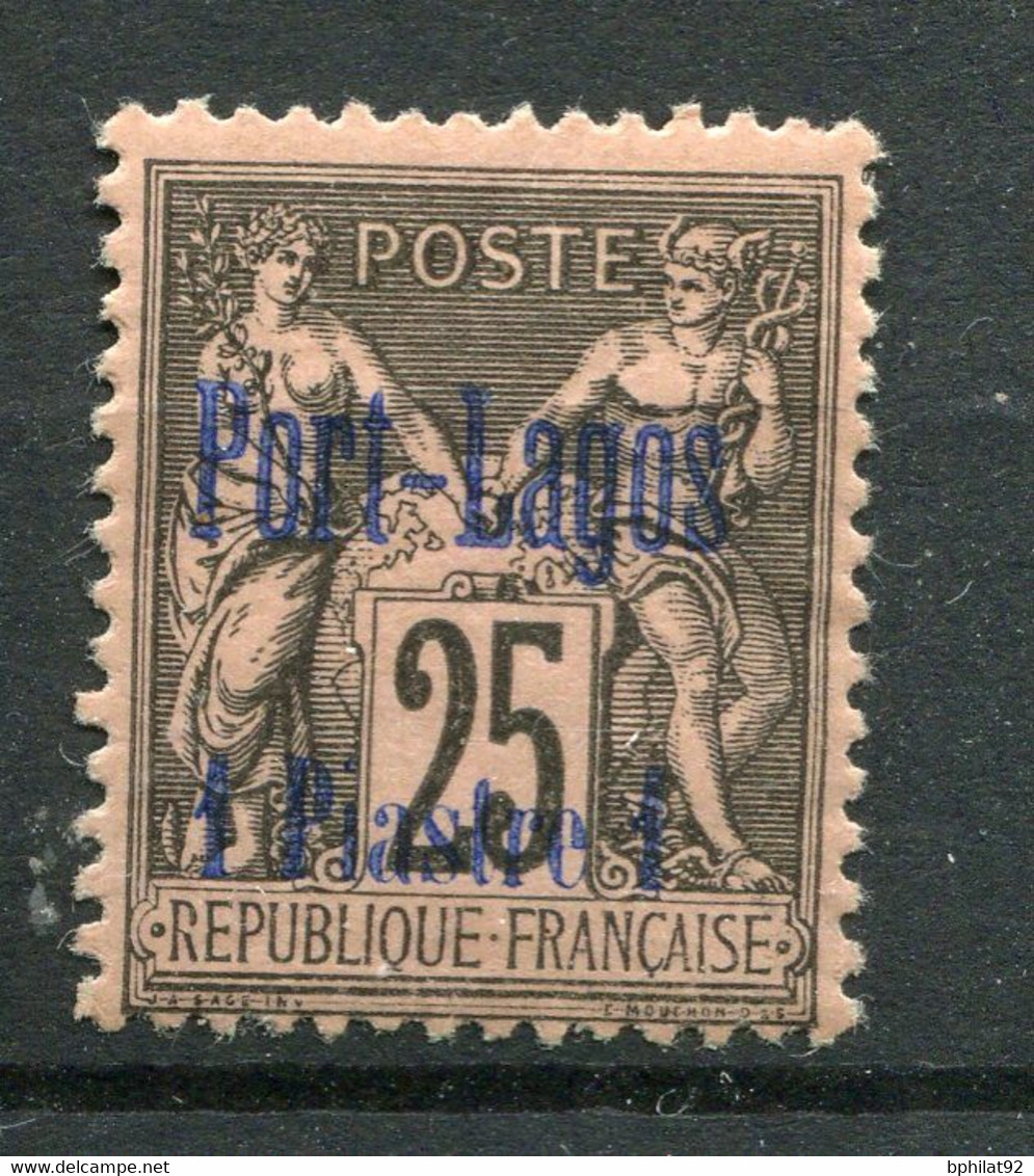 !!! PORT LAGOS, N°4 NEUF* - Unused Stamps