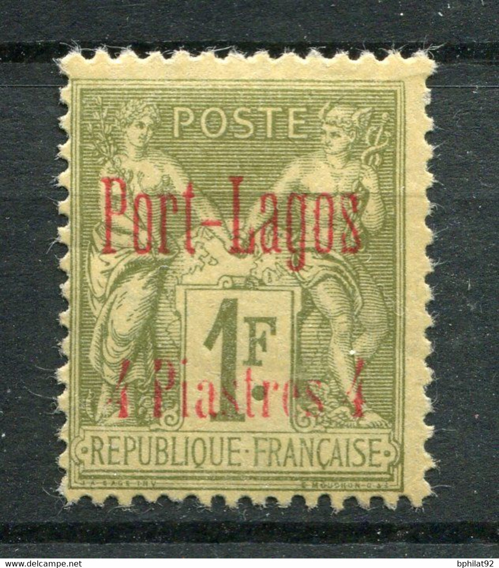 !!! PORT LAGOS, N°6 NEUF* CHARNIERE PROPRE - Unused Stamps