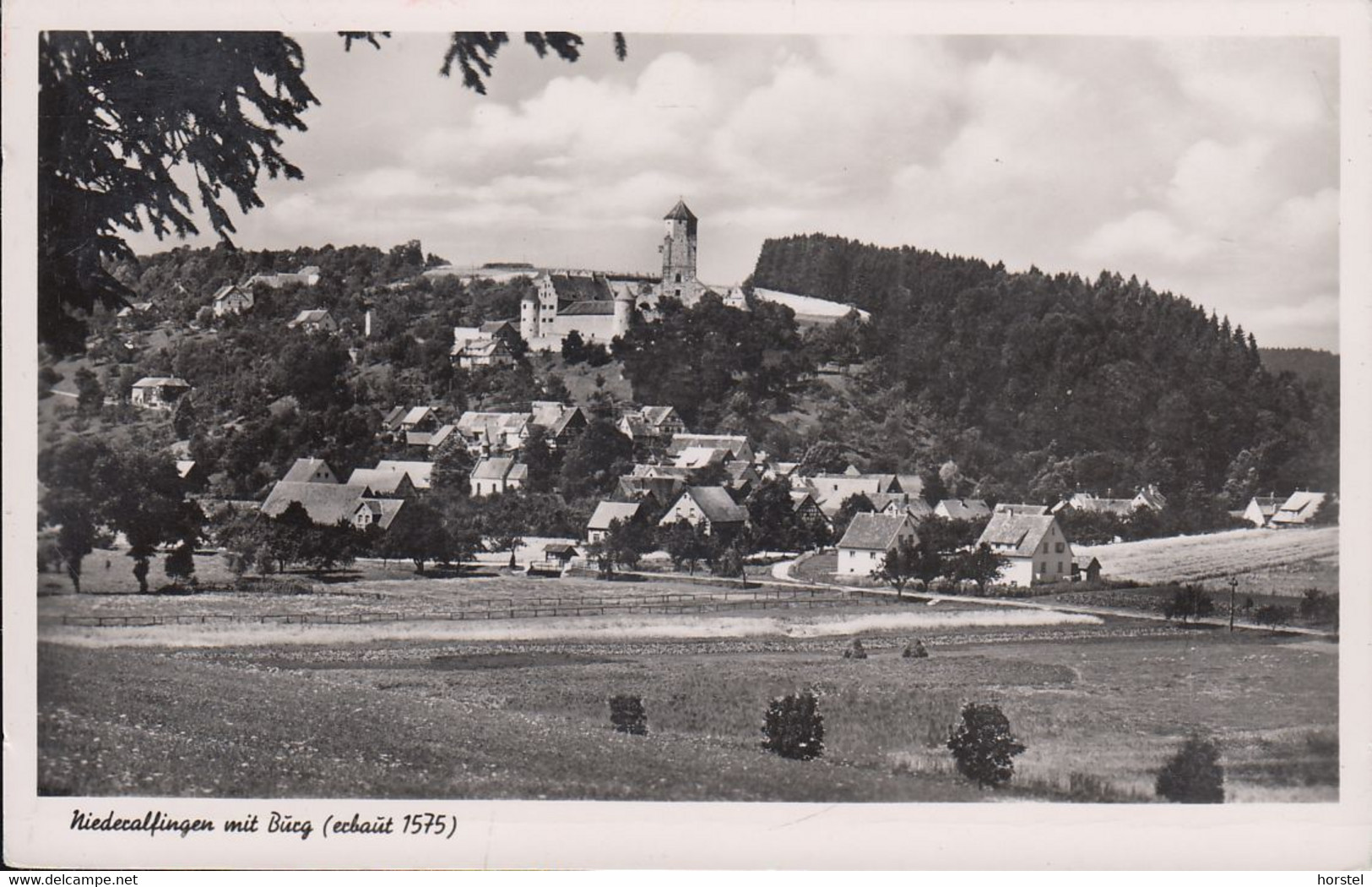 D-73460 Hüttlingen - Niederalfingen Mit Burg - Nice Stamp - Aalen