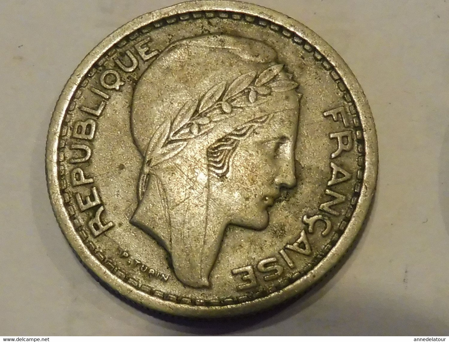 Lot De 3 Pièces De 20 Francs ALGERIE  (métal Nickel) Année 1949 (2 Unités) , Année 1956 (1 Unité)- Graveur Turin - Autres & Non Classés