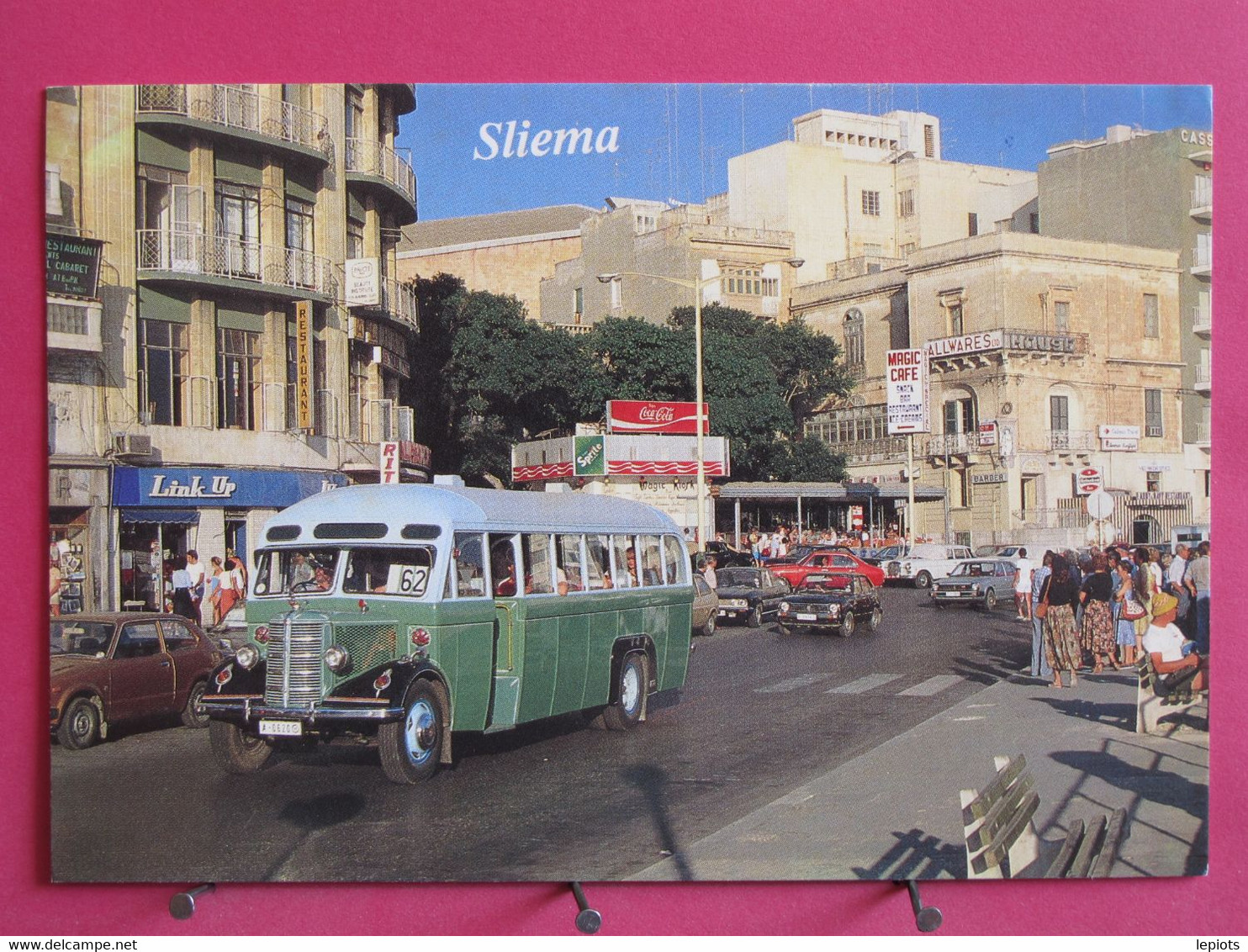 Malte - Sliema - The Busiest City Of Them All - R/verso - Malte