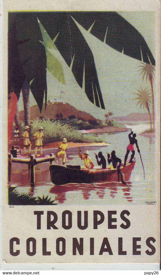 Vieux Papier Troupes Coloniales - Non Classés