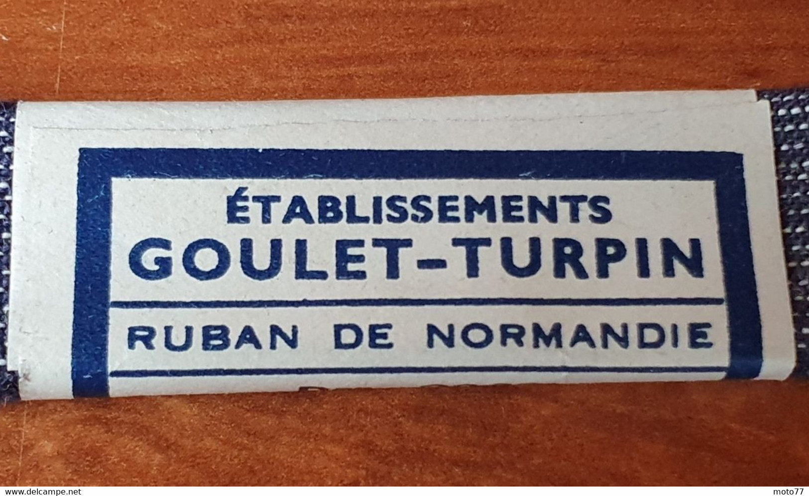 Lot 8 Retors Ruban FIL Coudre Couture Couturière Mercerie NEUF de STOCK - prix GOULET TURPIN -vers 1950