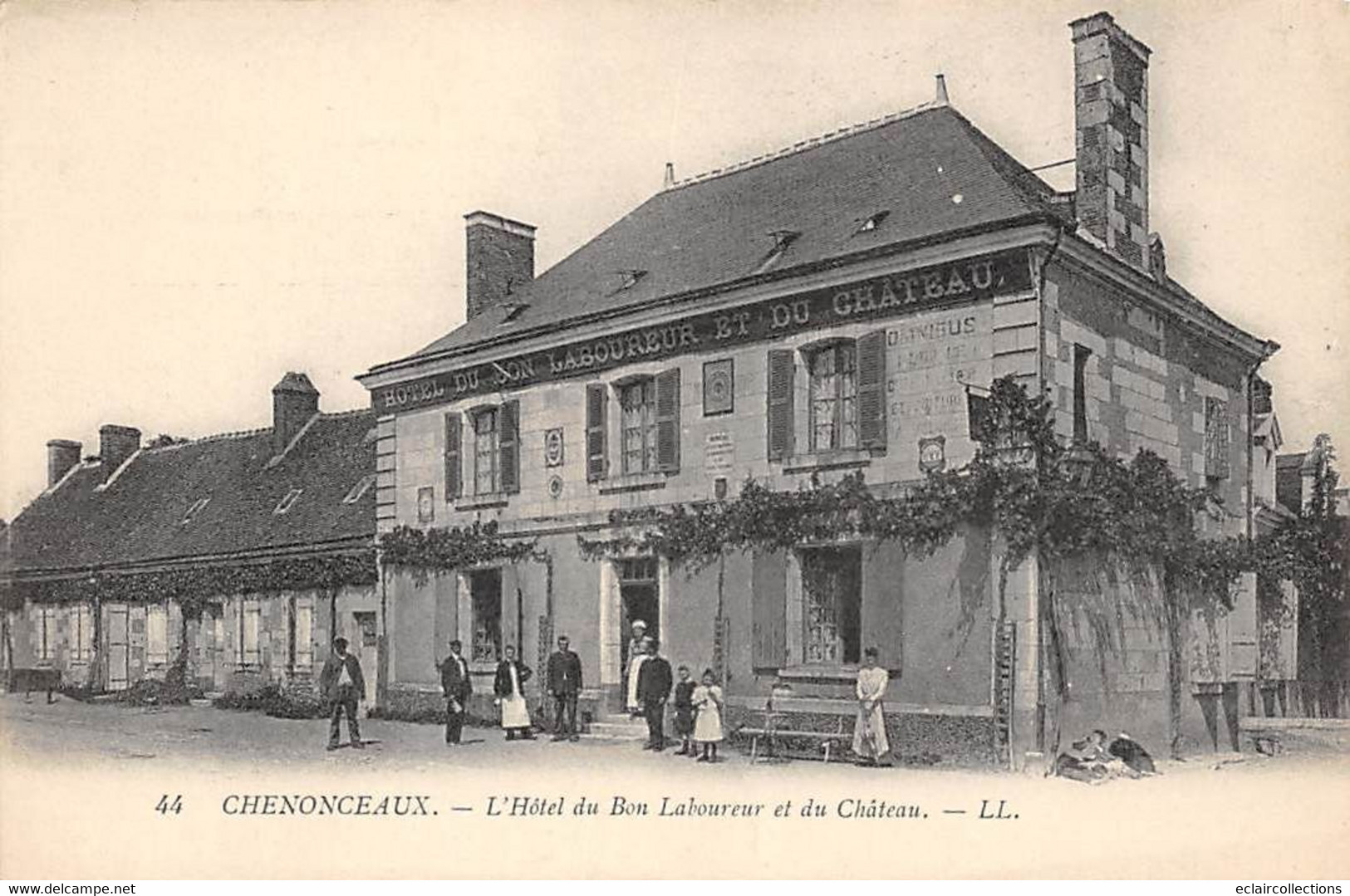 Chenonceaux        37        Hôtel Du Bon Laboureur Et Du Château    LL .36    (voir Scan) - Chenonceaux