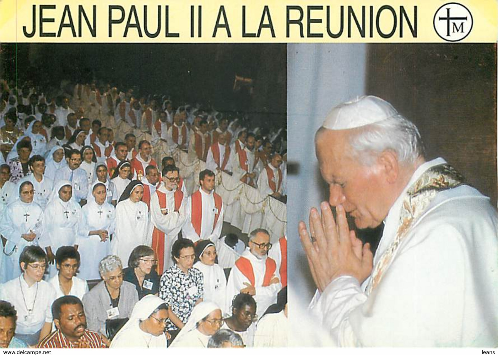 JEAN PAUL II A LA REUNION - 10 Cartes Postales - Sonstige & Ohne Zuordnung