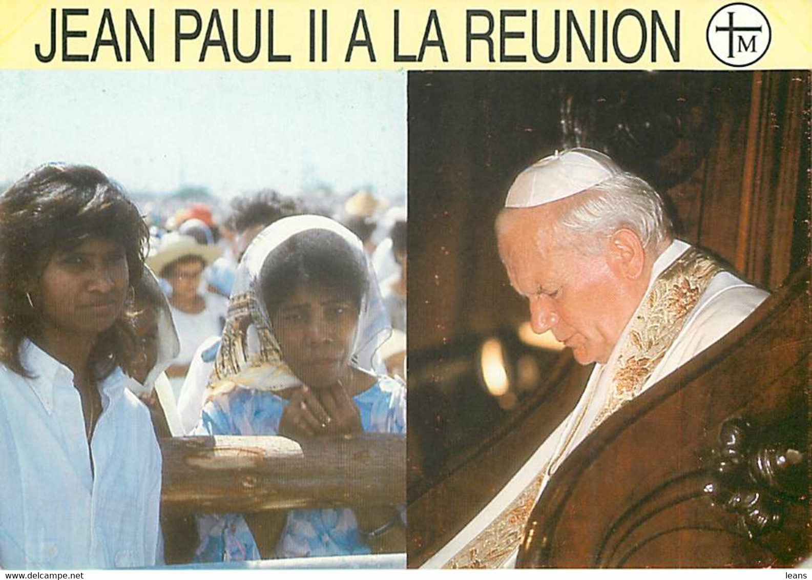 JEAN PAUL II A LA REUNION - 10 Cartes Postales - Sonstige & Ohne Zuordnung