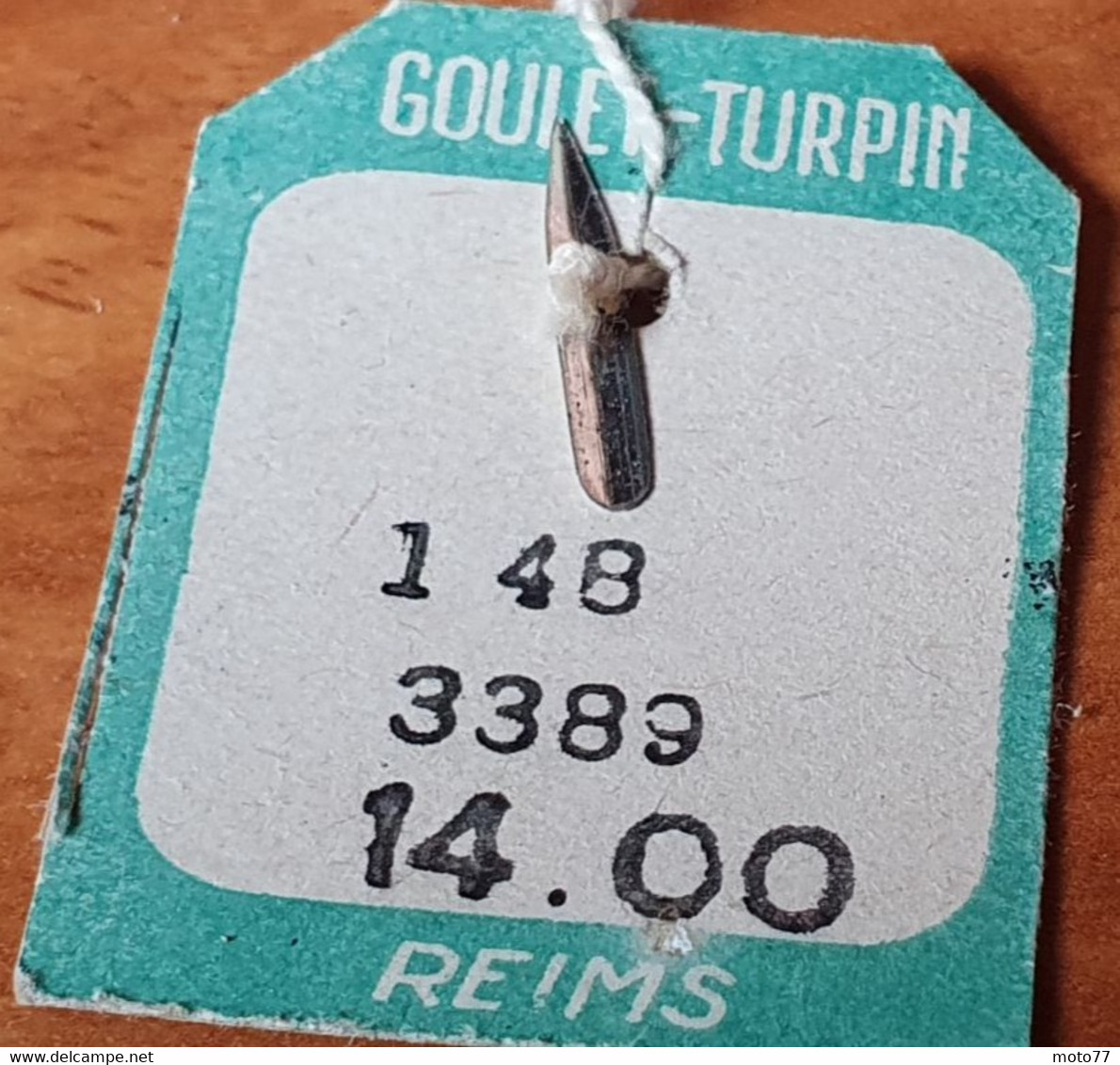 Lot 4 LACETS Fil Coudre Couture Couturière Mercerie NEUF De STOCK - Prix GOULET TURPIN Reims - Vers 1950 - Dentelles Et Tissus