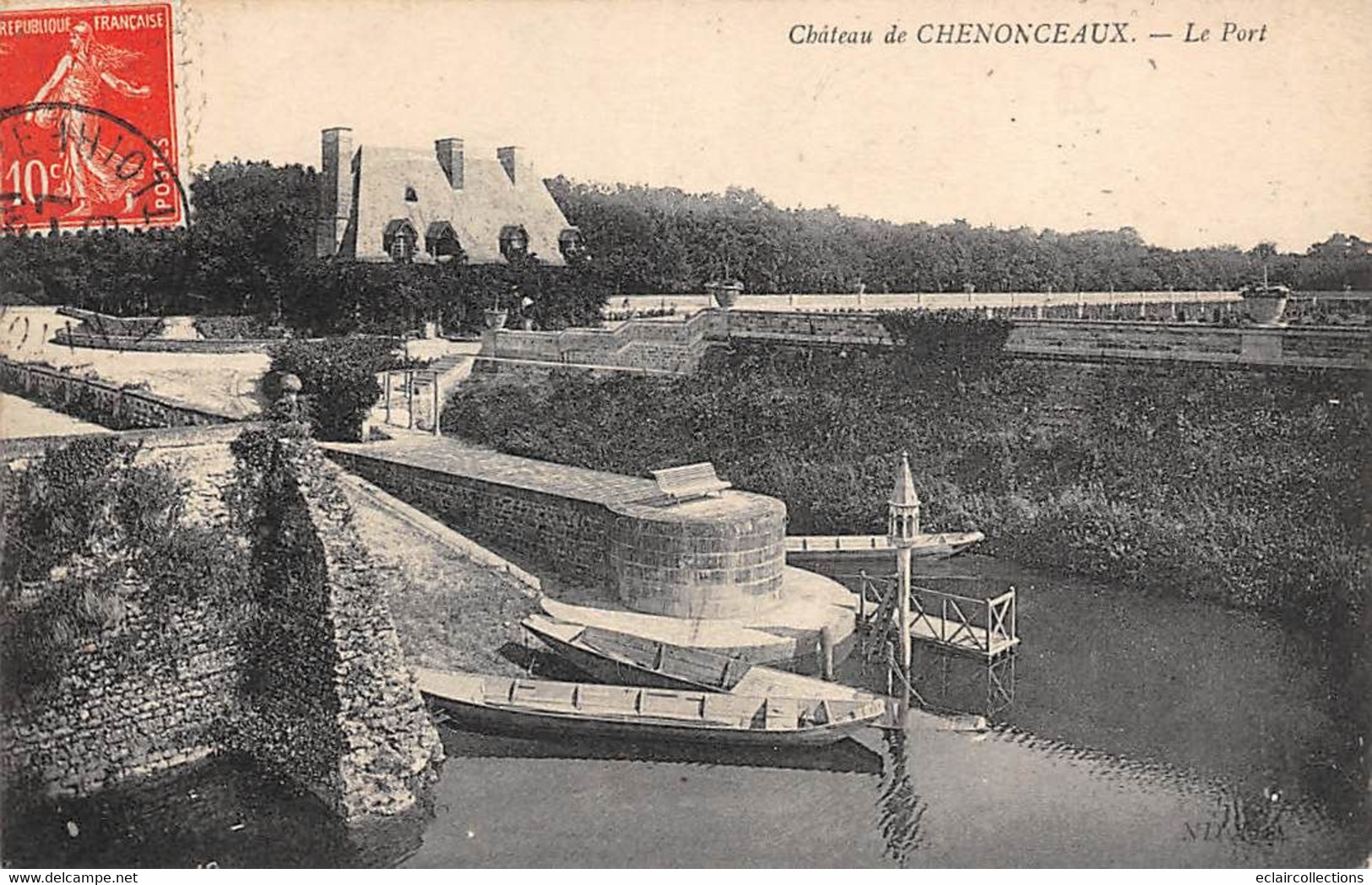 Chenonceaux        37         Le Château. Le Port         (voir Scan) - Chenonceaux