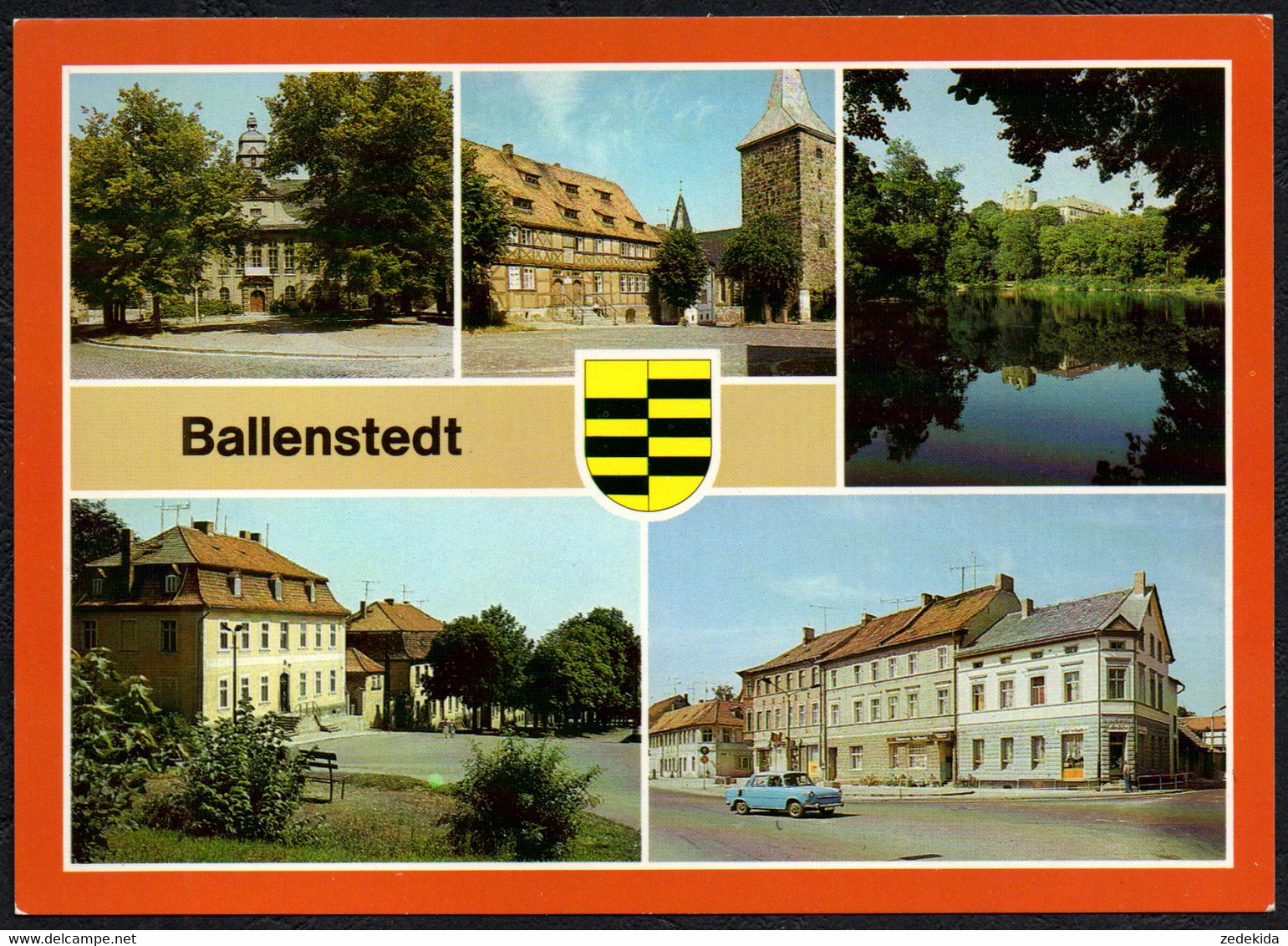 F3548 - TOP Ballenstedt - Bild Und Heimat Reichenbach - Ballenstedt