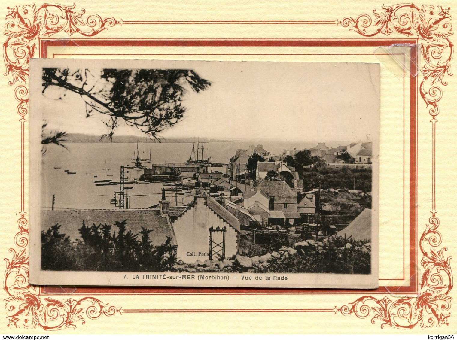 LA TRINITE SUR MER    *** VUE DU BOURG *** - La Trinite Sur Mer