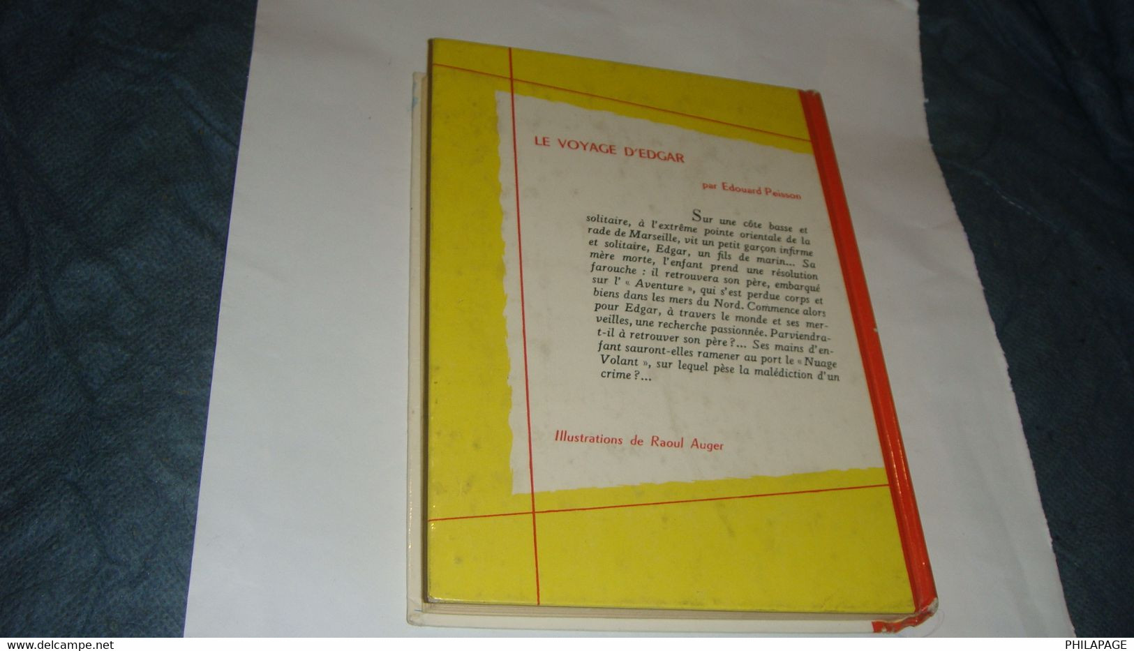 Le Voyage D'Edgar De Edouard Peisson - Collection Spirale